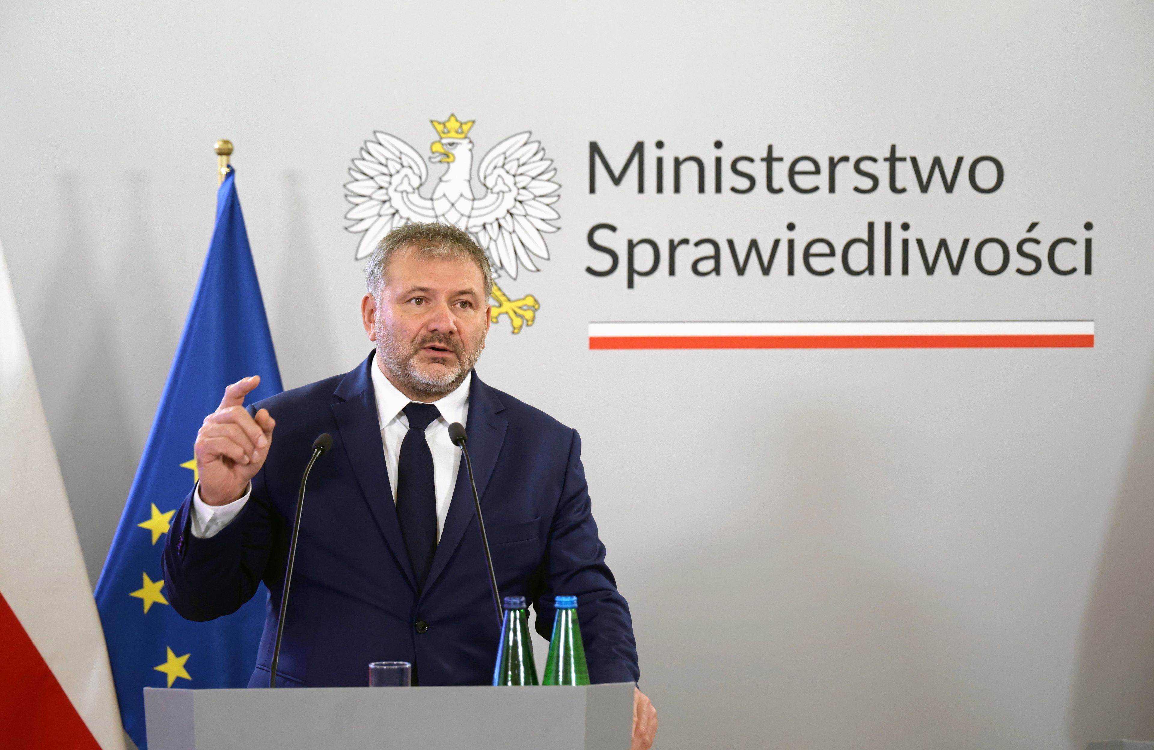 Minister Waldemar Żurek, ministerstwo sprawiedliwości, 6.11.2025 r. Projekt nowelizacji ustawy o KRS – Konferencja prasowa Ministra Sprawiedliwosci Waldemara Zurka