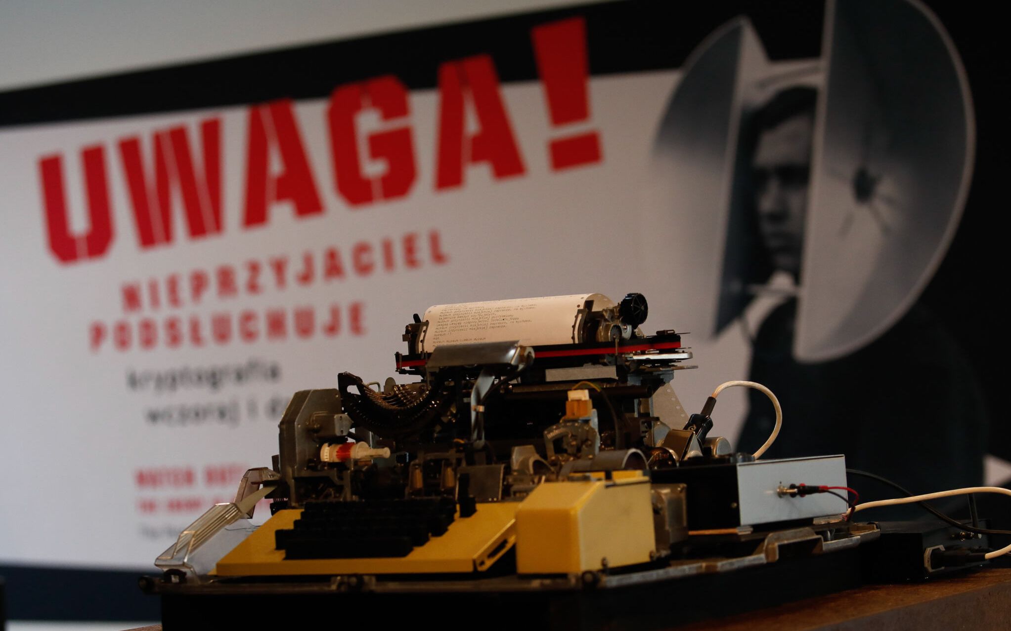 05.04.2019 Krakow , ul. Sw. Wawrzynca 15 . Muzeum Inzynierii Miejskiej . Wystawa " Uwaga . Nieprzyjaciel Posluchuje "

fot. Jakub Wlodek / Agencja Gazeta