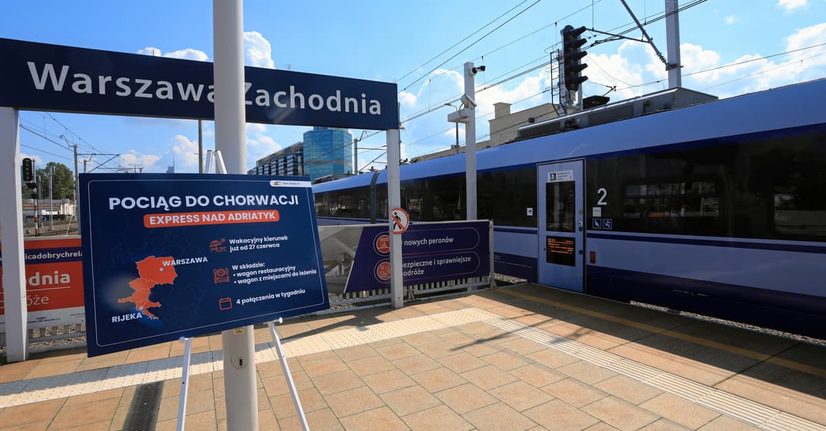 PKP Intercity od czerwca wyjedzie do Chorwacji. Będzie hit, ale to nie podróż dla wszystkich