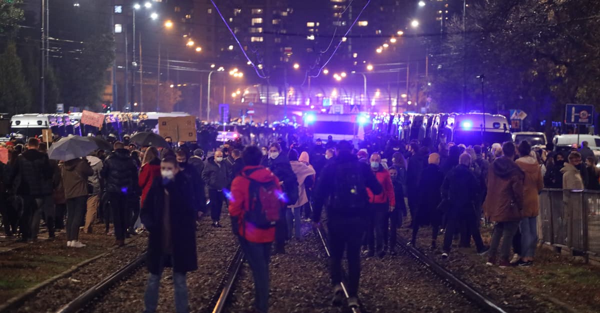 Czy pod domem Kaczyńskiego był alarm? [proces za protest z października 2020]