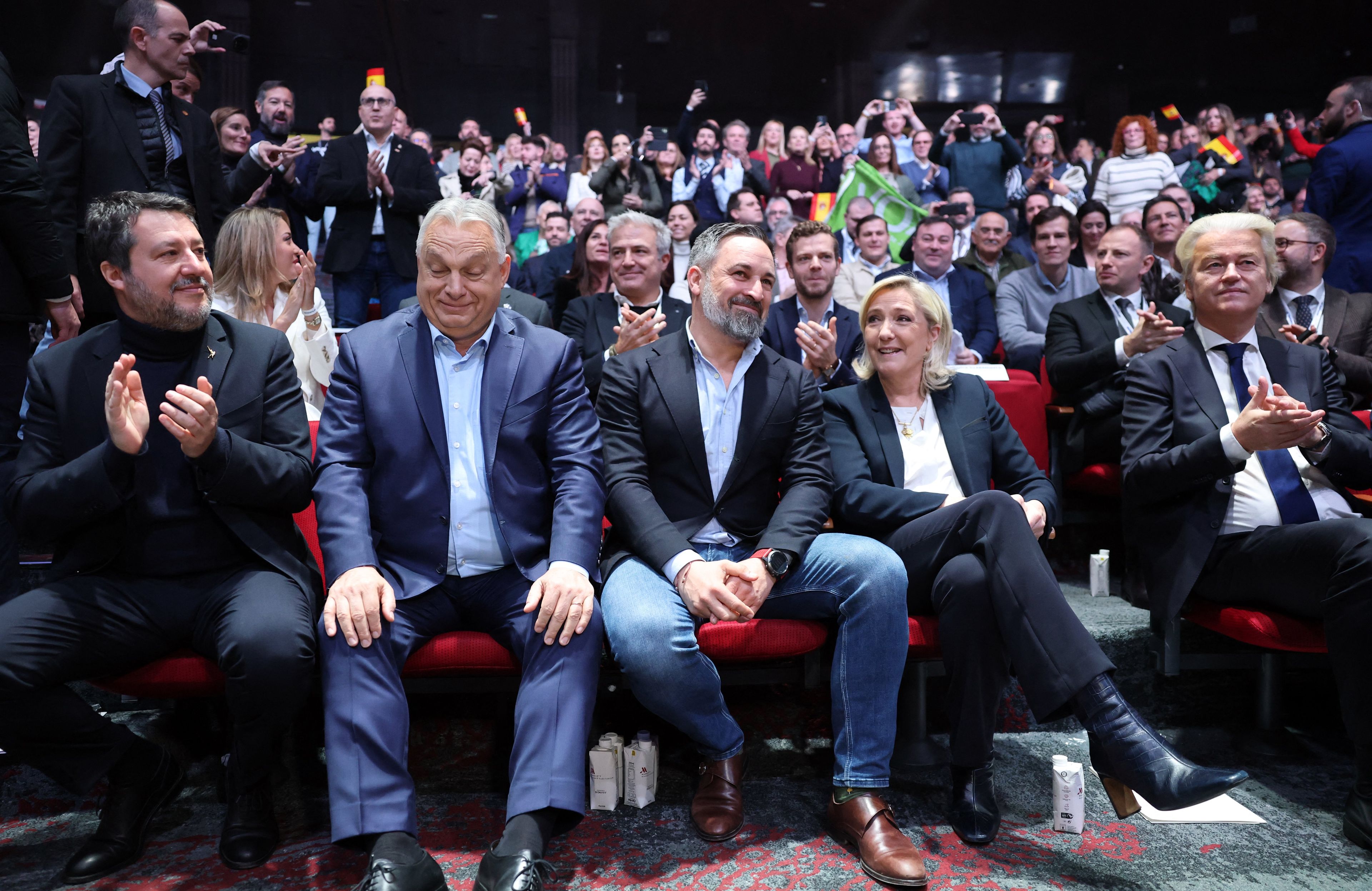 SPAIN-EU-ITALY-HUNGARY-NETHERLANDS-POLITICS-PARLIAMENT-PARTIES