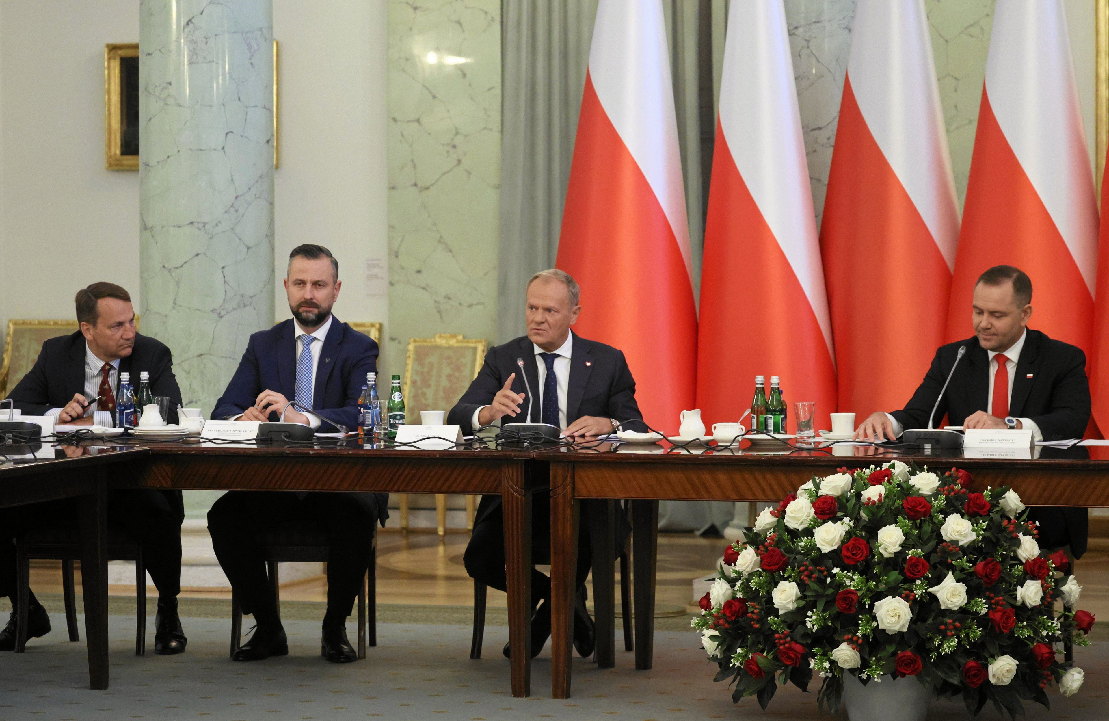 Posiedzenie Rady Gabinetowej w Palacu Prezydenckim