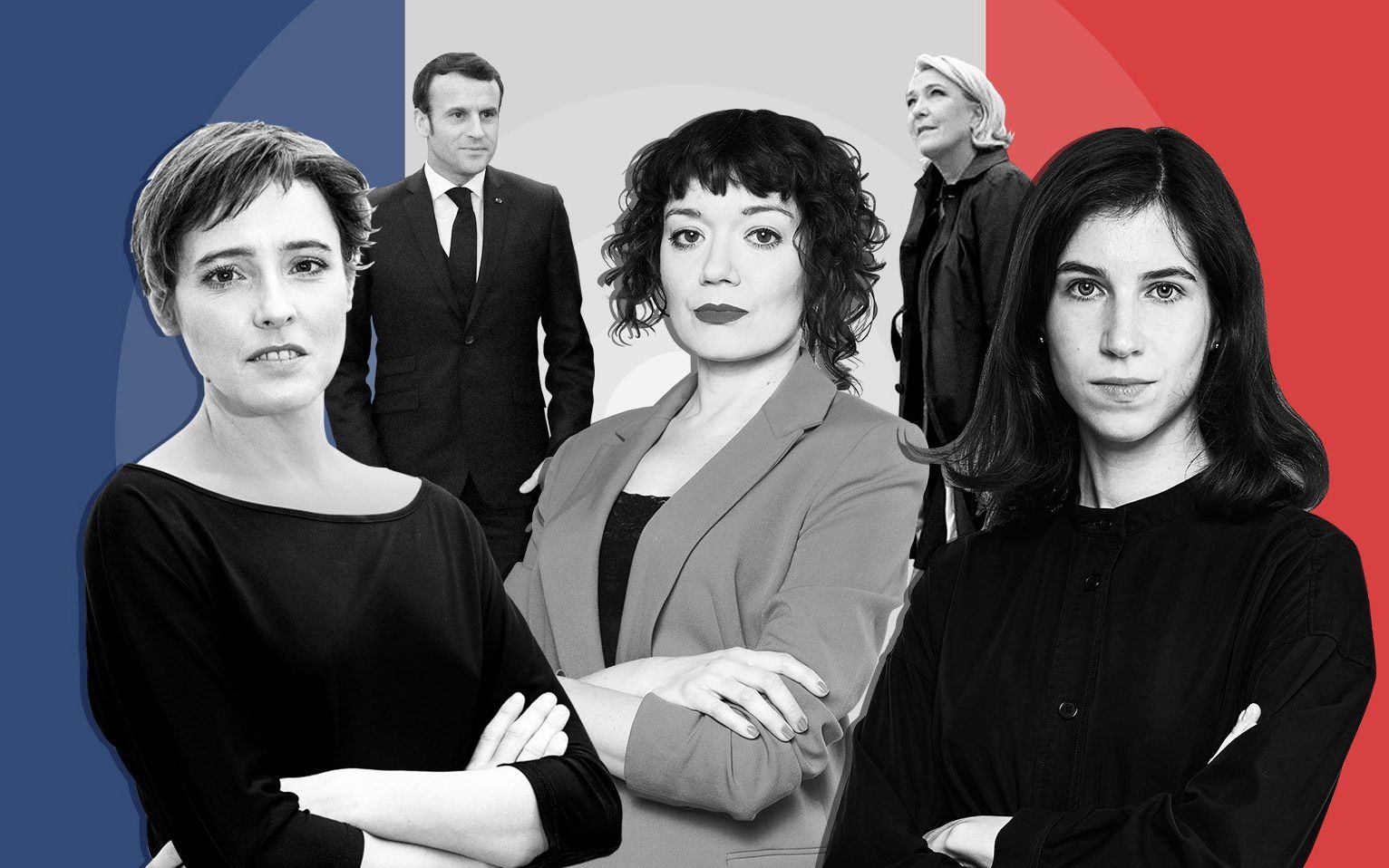 Grafika do artykułu Macron wygrał czy był przedostatni? Dyskutują: Kowalska, Szczęśniak i Pankowska