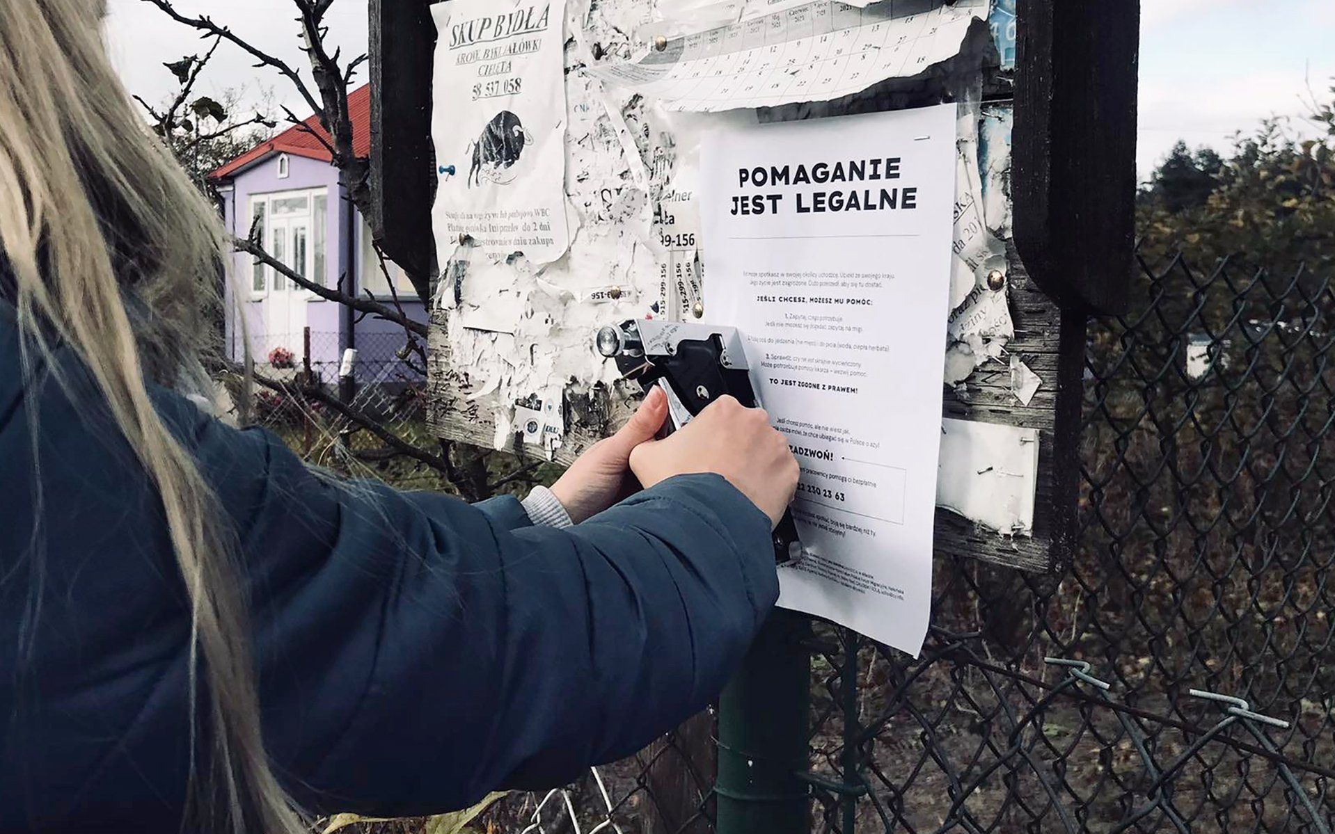 Grafika do artykułu "Spotkanie Polaka oznacza wywózkę" kontra "Chrześcijański obowiązek przyjąć". 12 lekcji z granicy