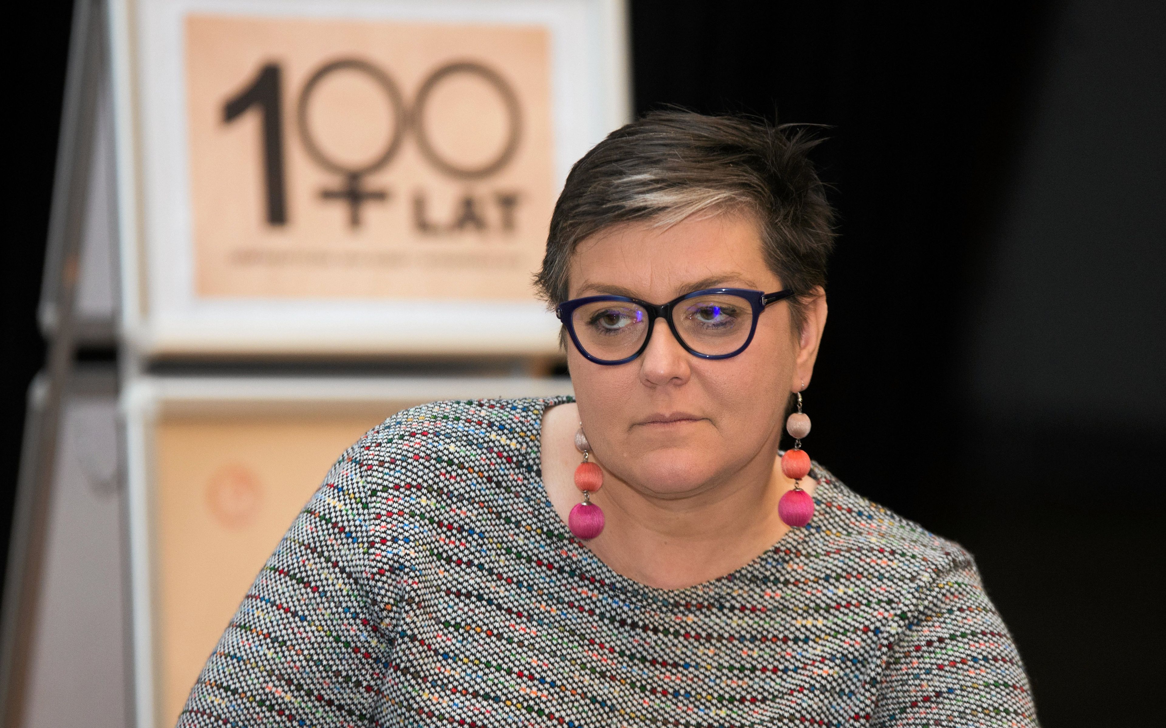 29.11.2018 Bydgoszcz , debata Zmiana kliatu , o kobietach , z udzialem Elzbieta Podlesna , Marta Puczynska , Monika Opiola Cegielka , prowadza Agata Polcyn , Joanna Tarasinska . 
Fot. Lukasz Antczak / Agencja Gazeta