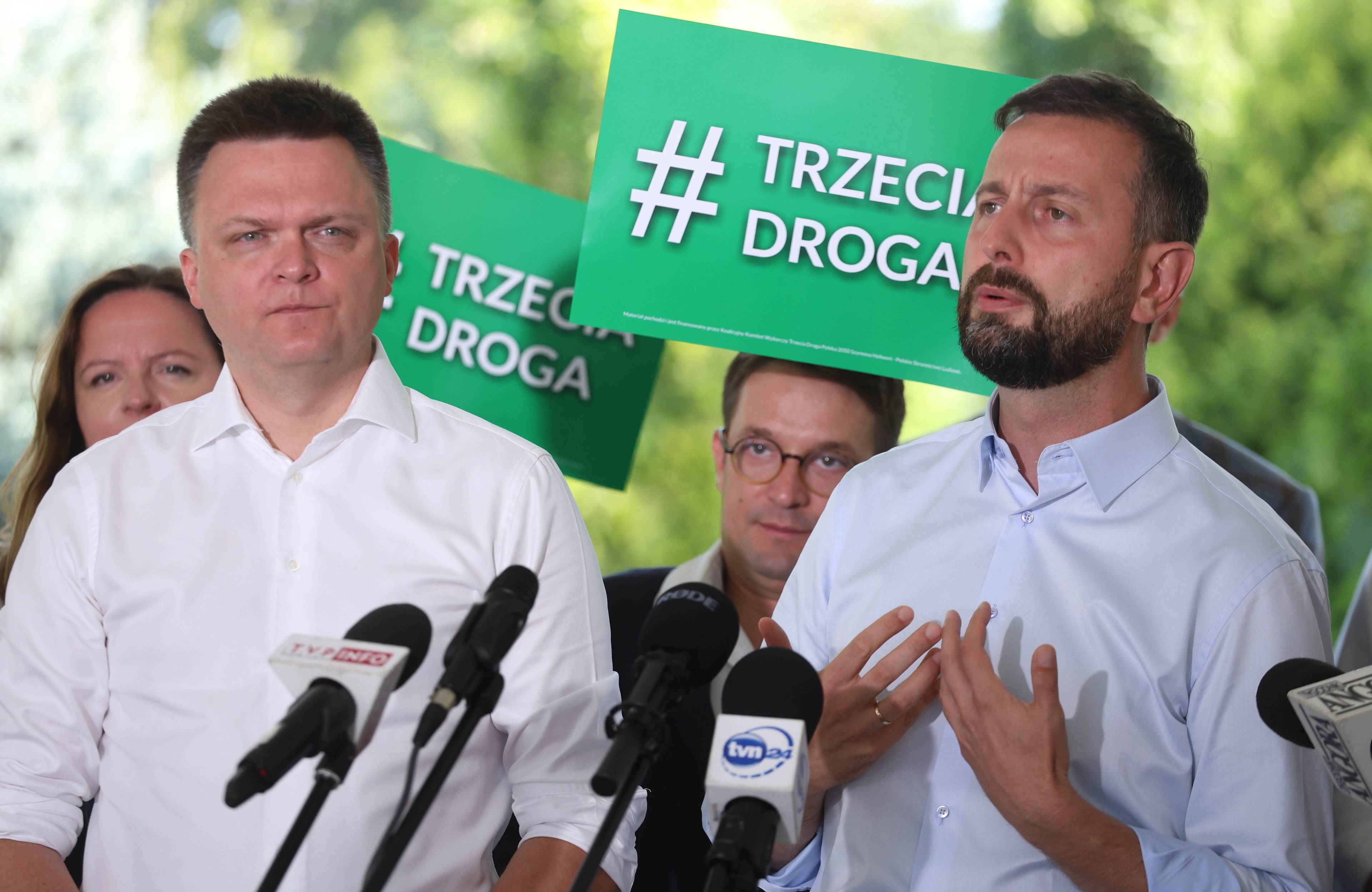 W Grodzisku Mazowieckim Szymon Hołownia i Władysław Kosiniak-Kamysz ogłosili, że POlska 2050 i PSL wspólnie wystartują w wyborach do sejmików wojewódzkich