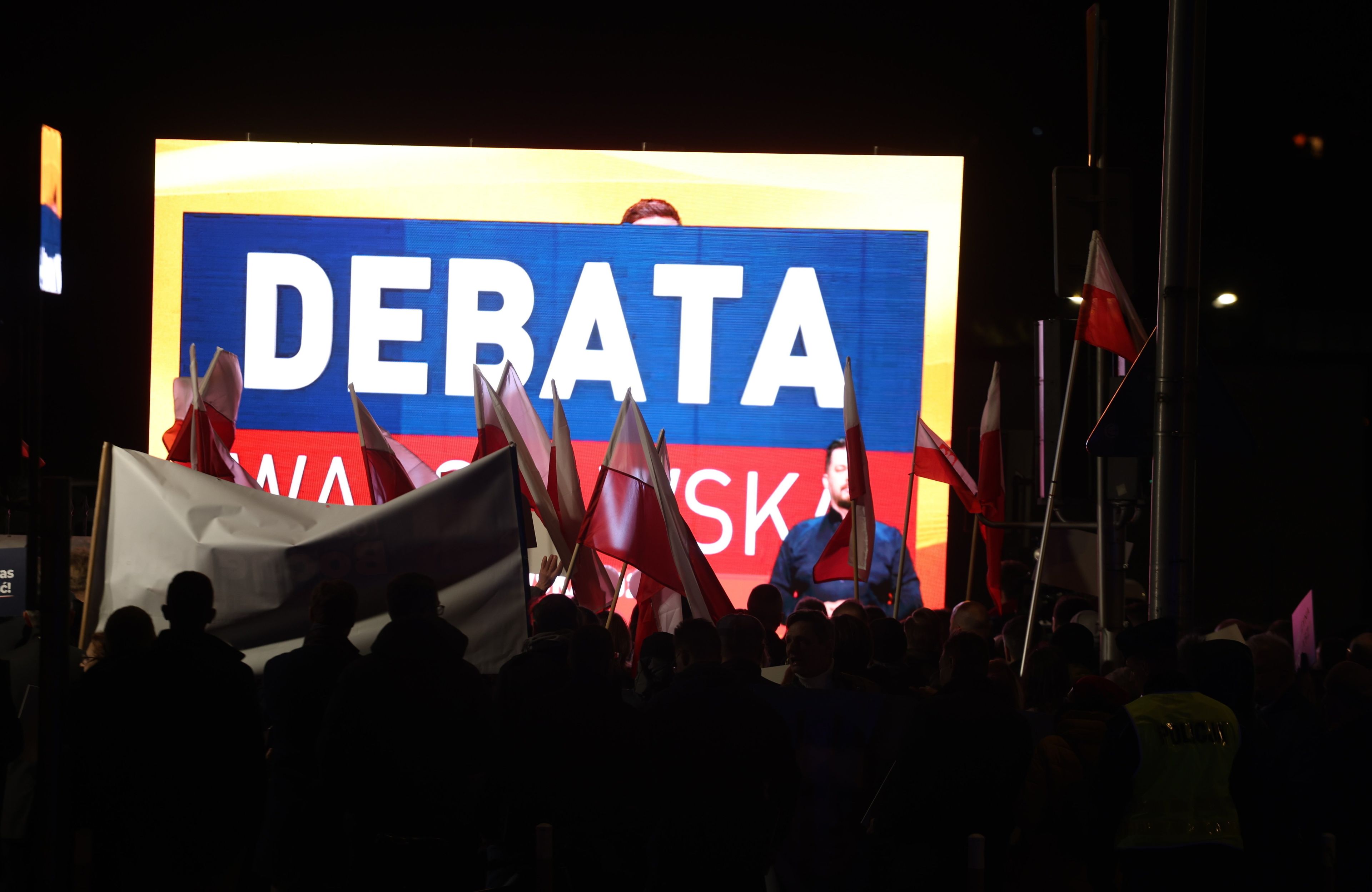 Debata w TVP kandydatów na prezydenta m.st. Warszawy