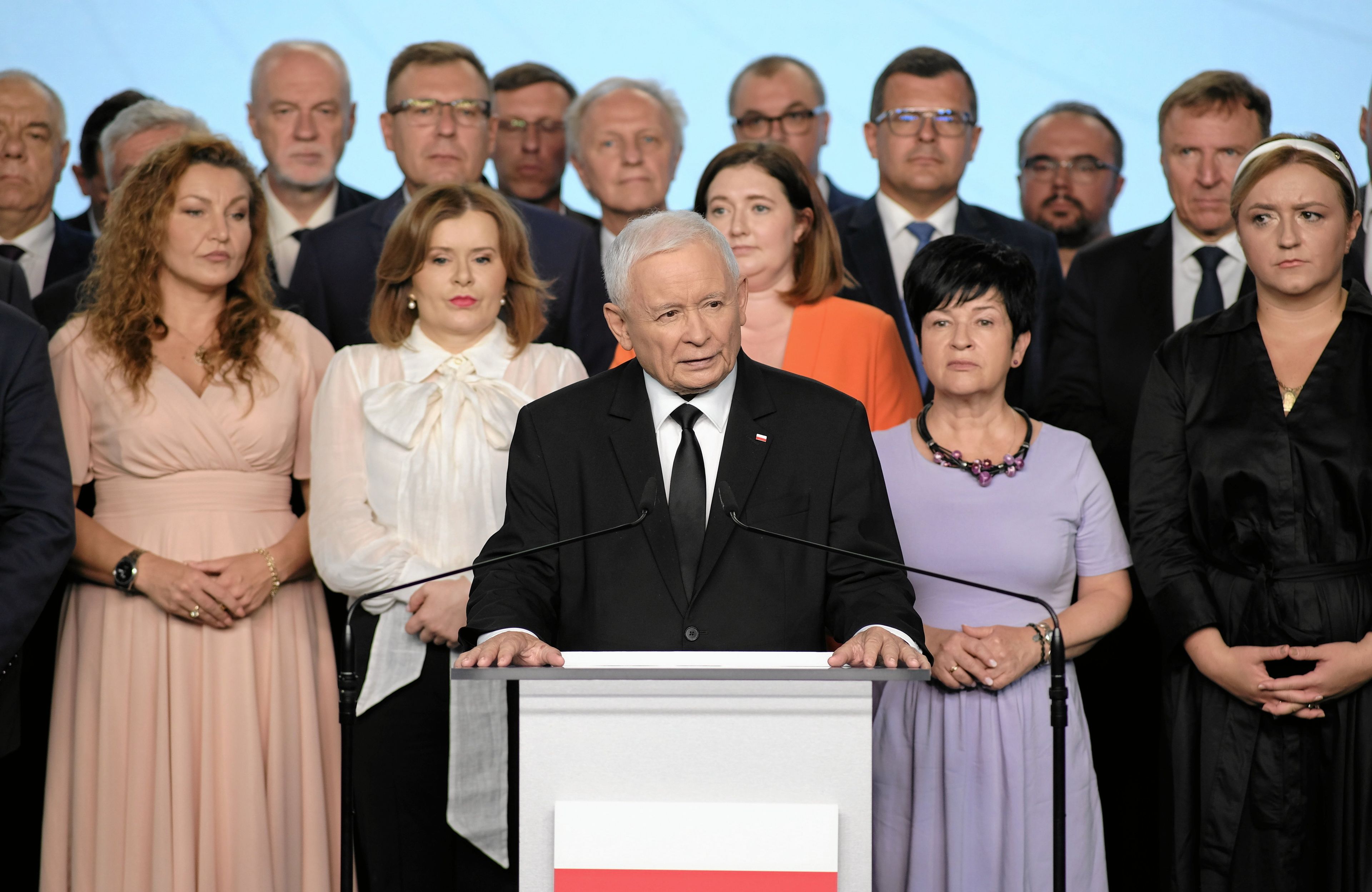 Konferencja PiS dot. odrzucenia przez PKW sprawozdania finansowego KW PiS