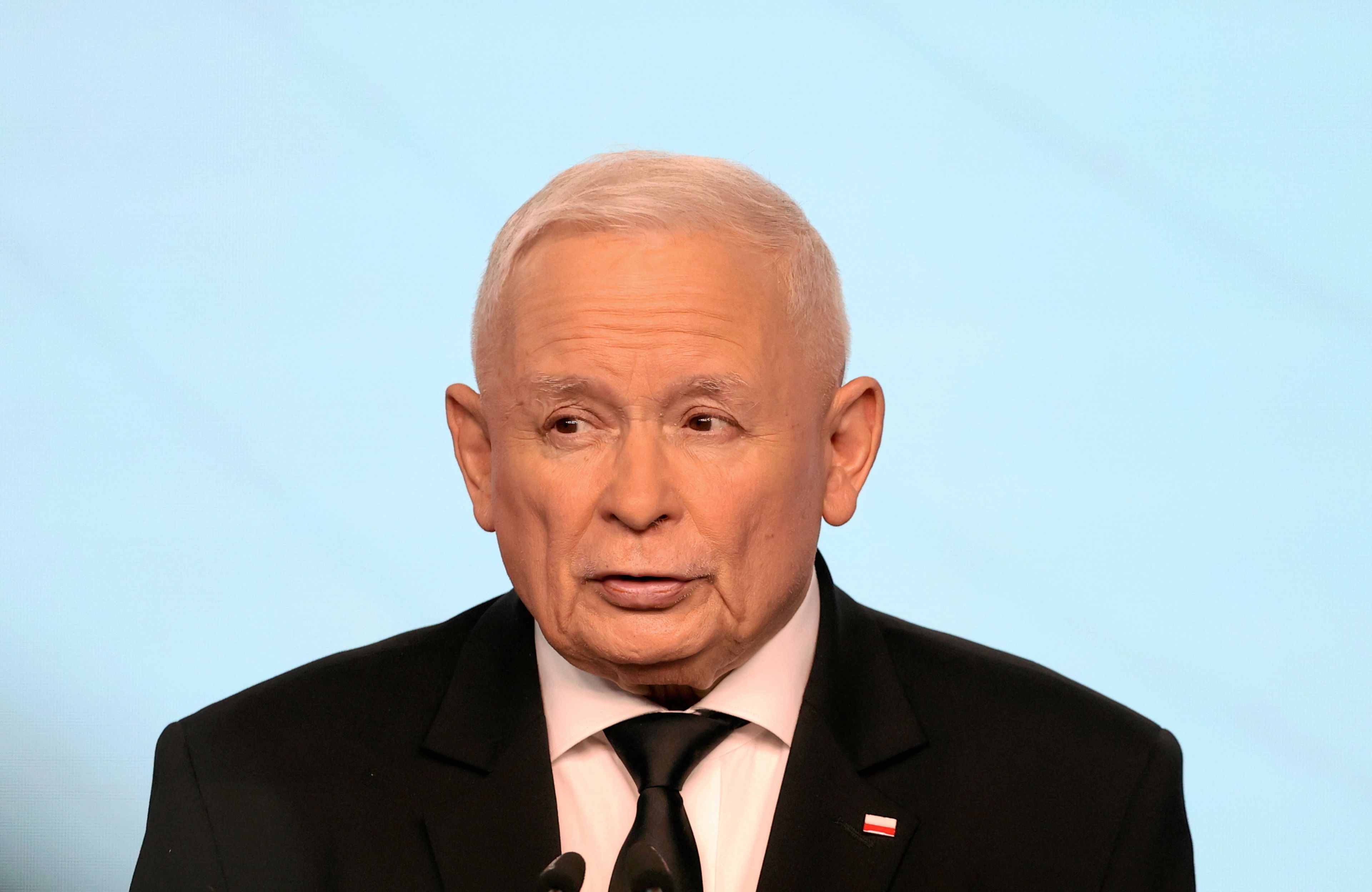 Konferencja Prezesa Kaczynskiego na Nowogrodzkiej