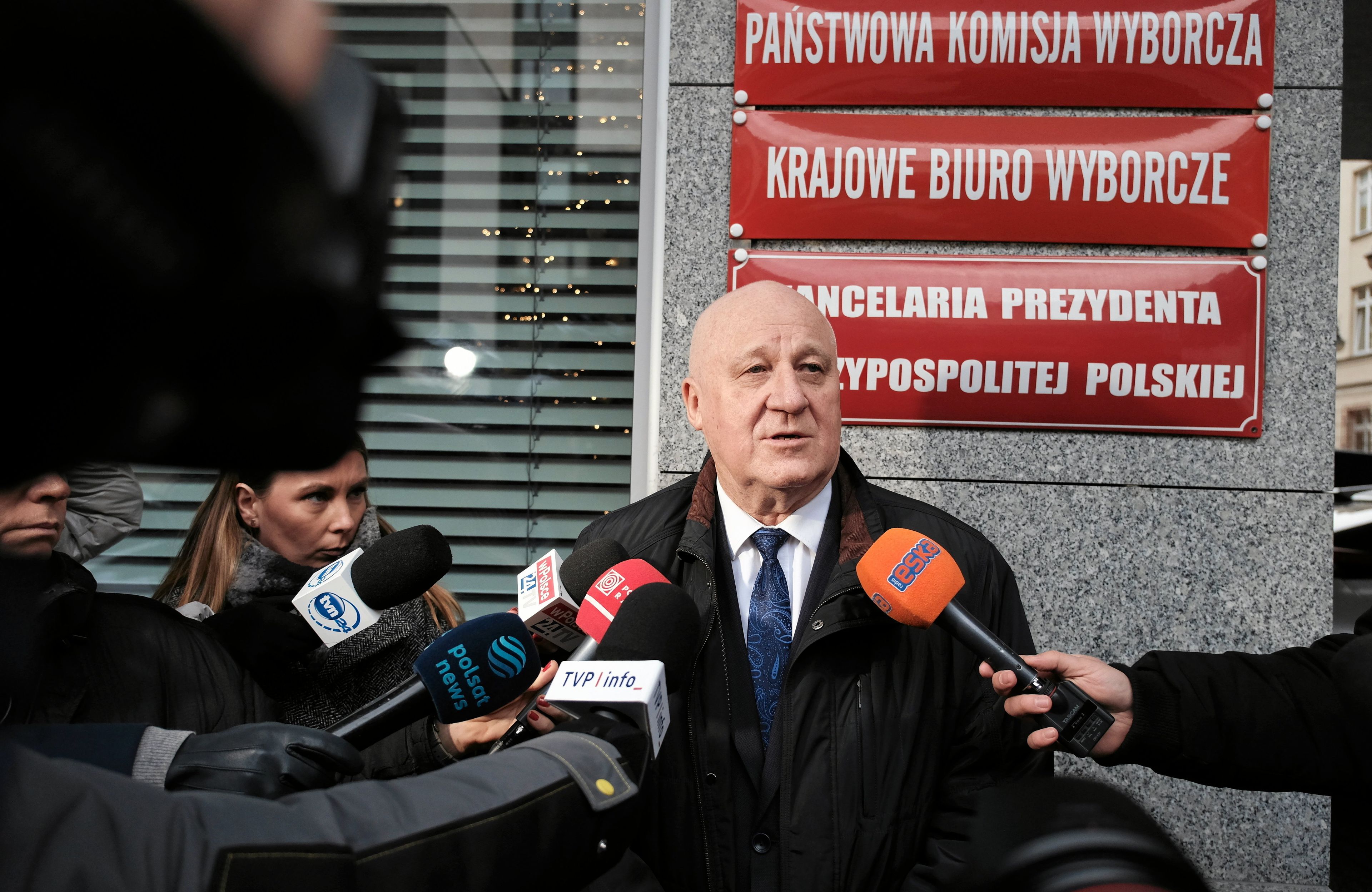 Szef PKW Sylwester Marciniak