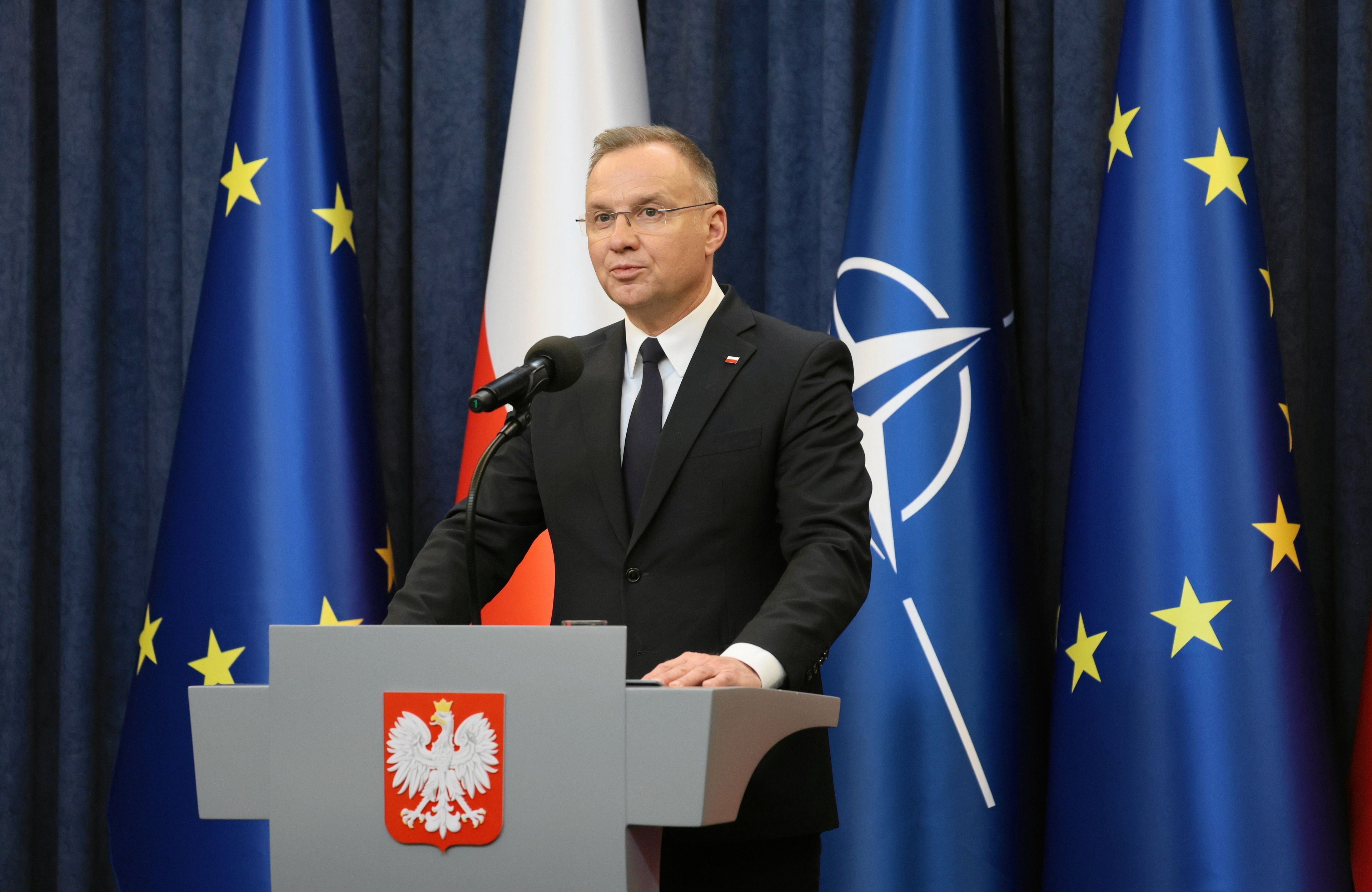Rada Bezpieczenstwa Narodowego w Palacu Prezydenckim