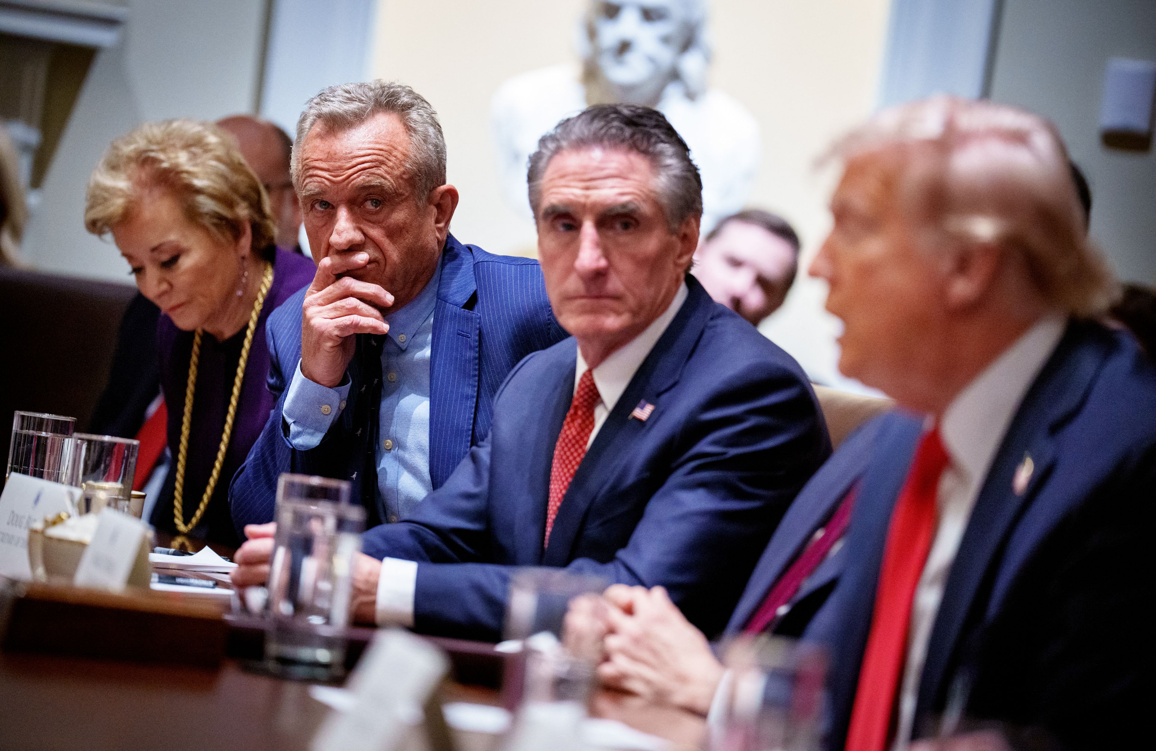 Posiedzenie gabinetu Trumpa