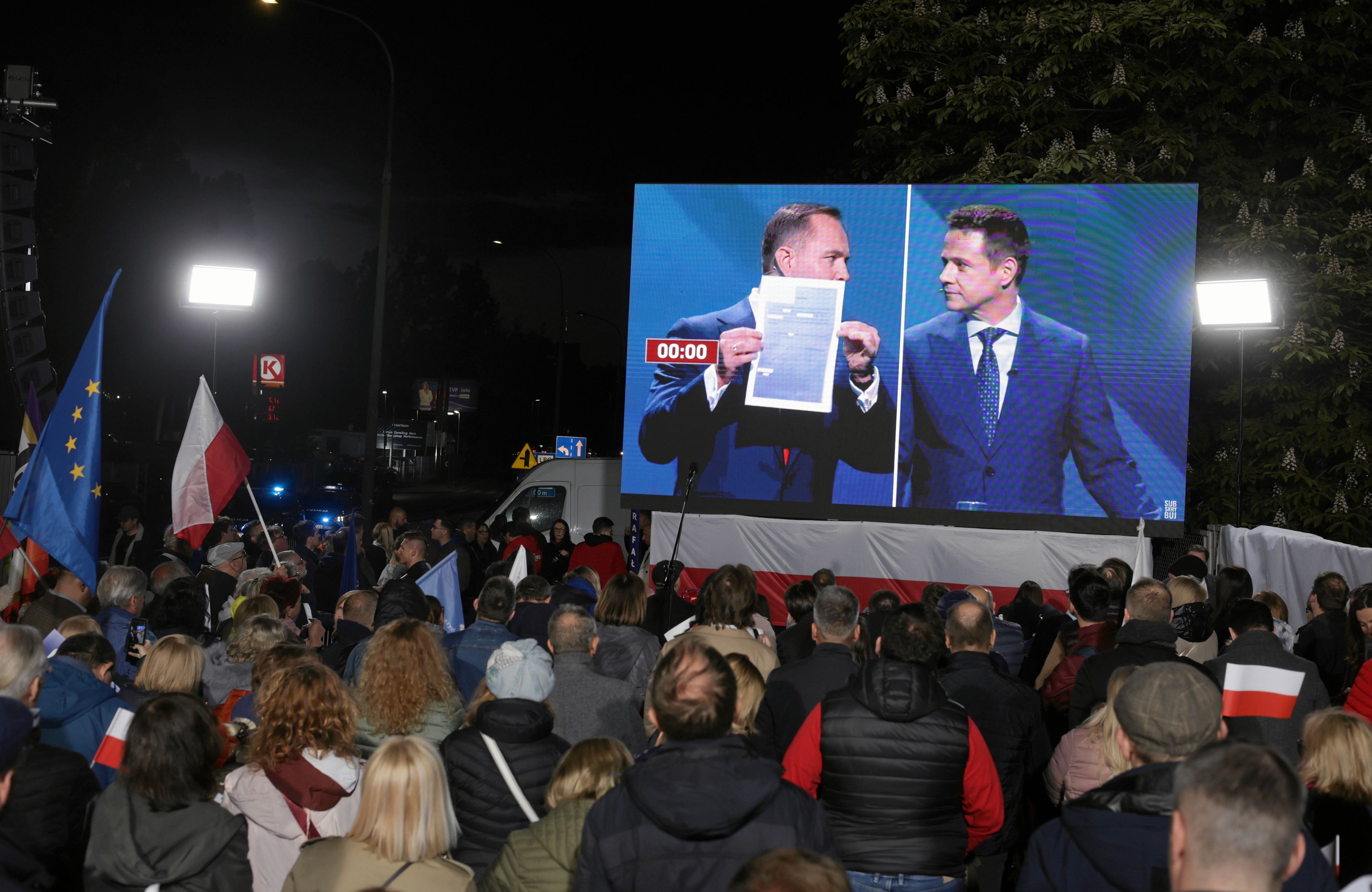 Karol Nawrocki i Rafał Trzaskowski