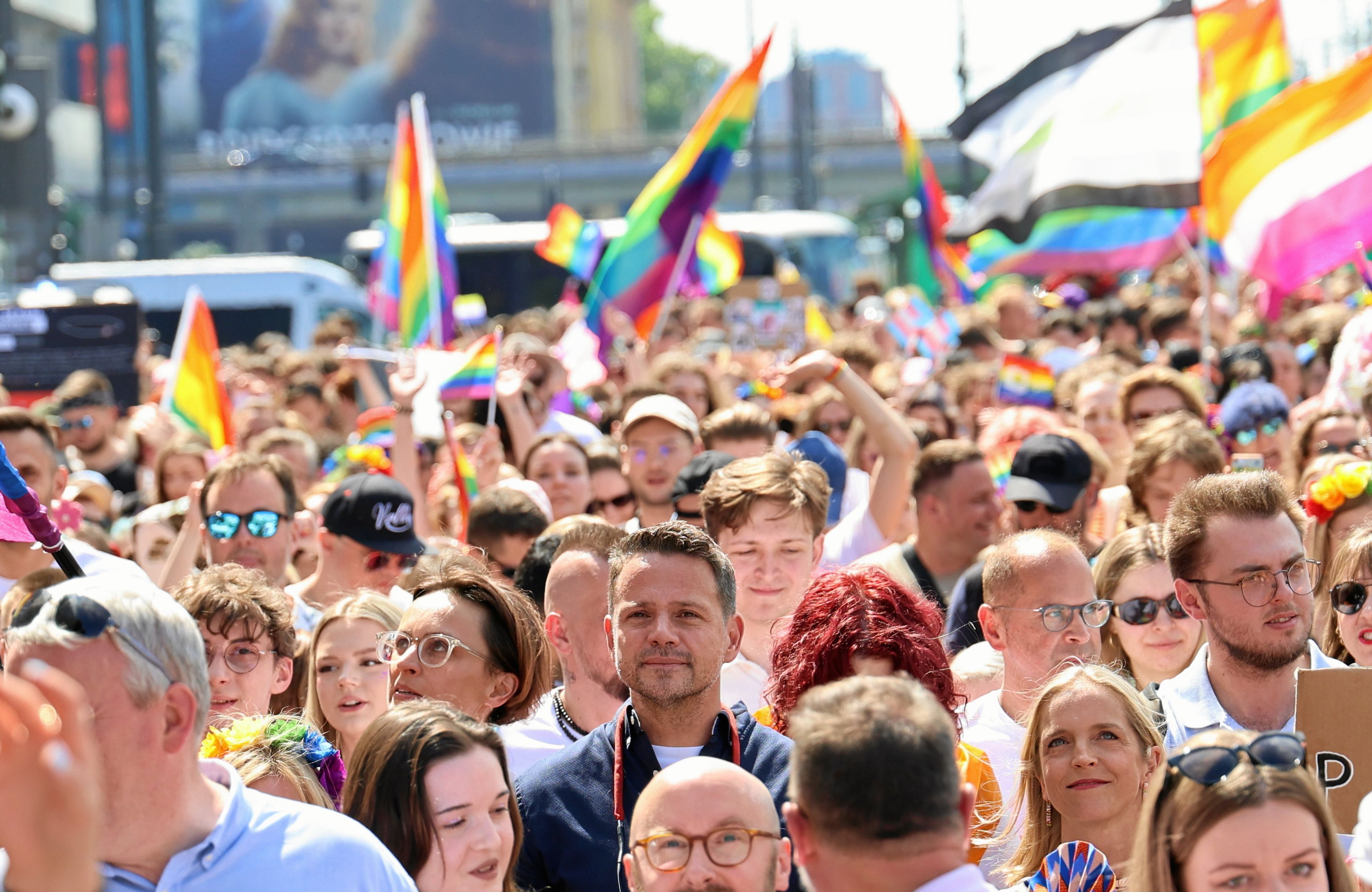Parada równosci w Warszawie