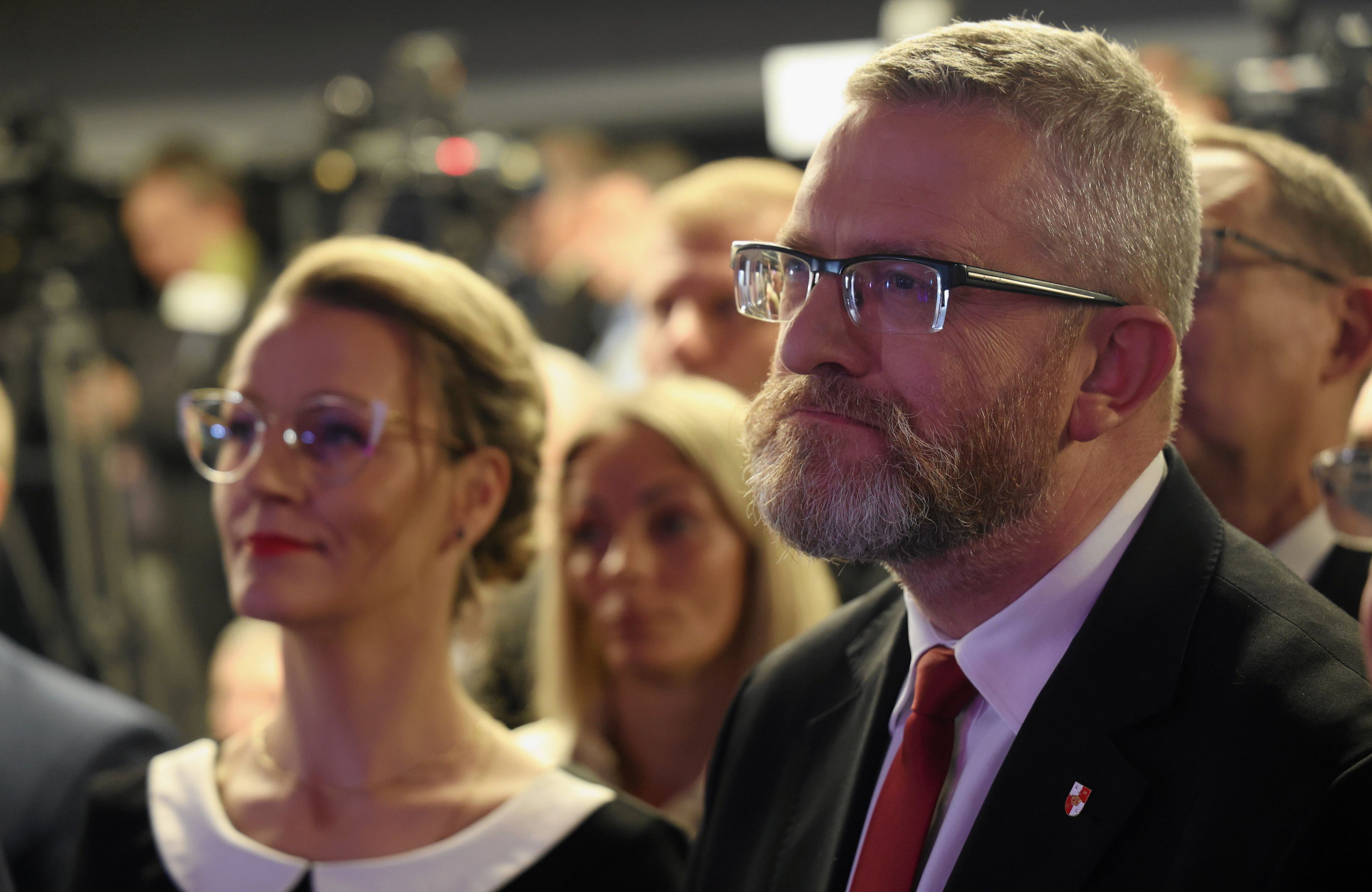 Wieczór wyborczy Grzegorz Brauna