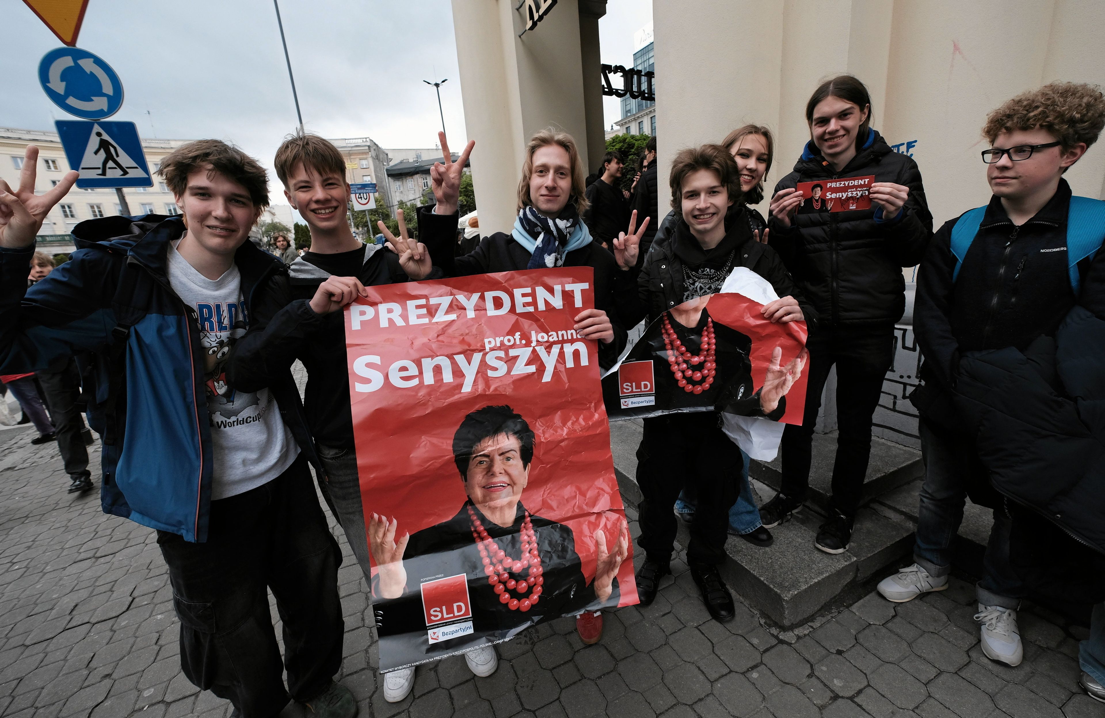 Hebatka z Senyszyn na Placu Zbawiciela