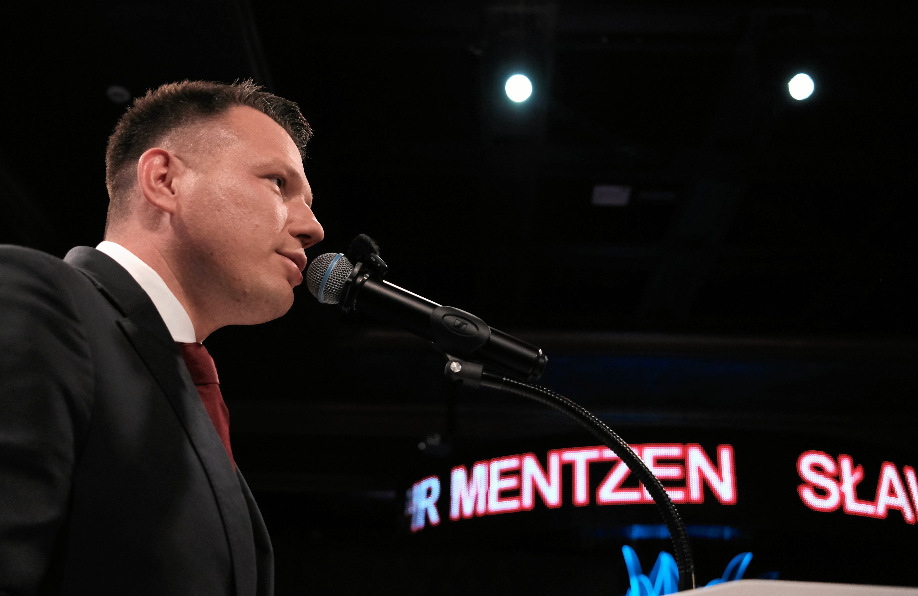 Wieczór wyborczy Slawomira Mentzena