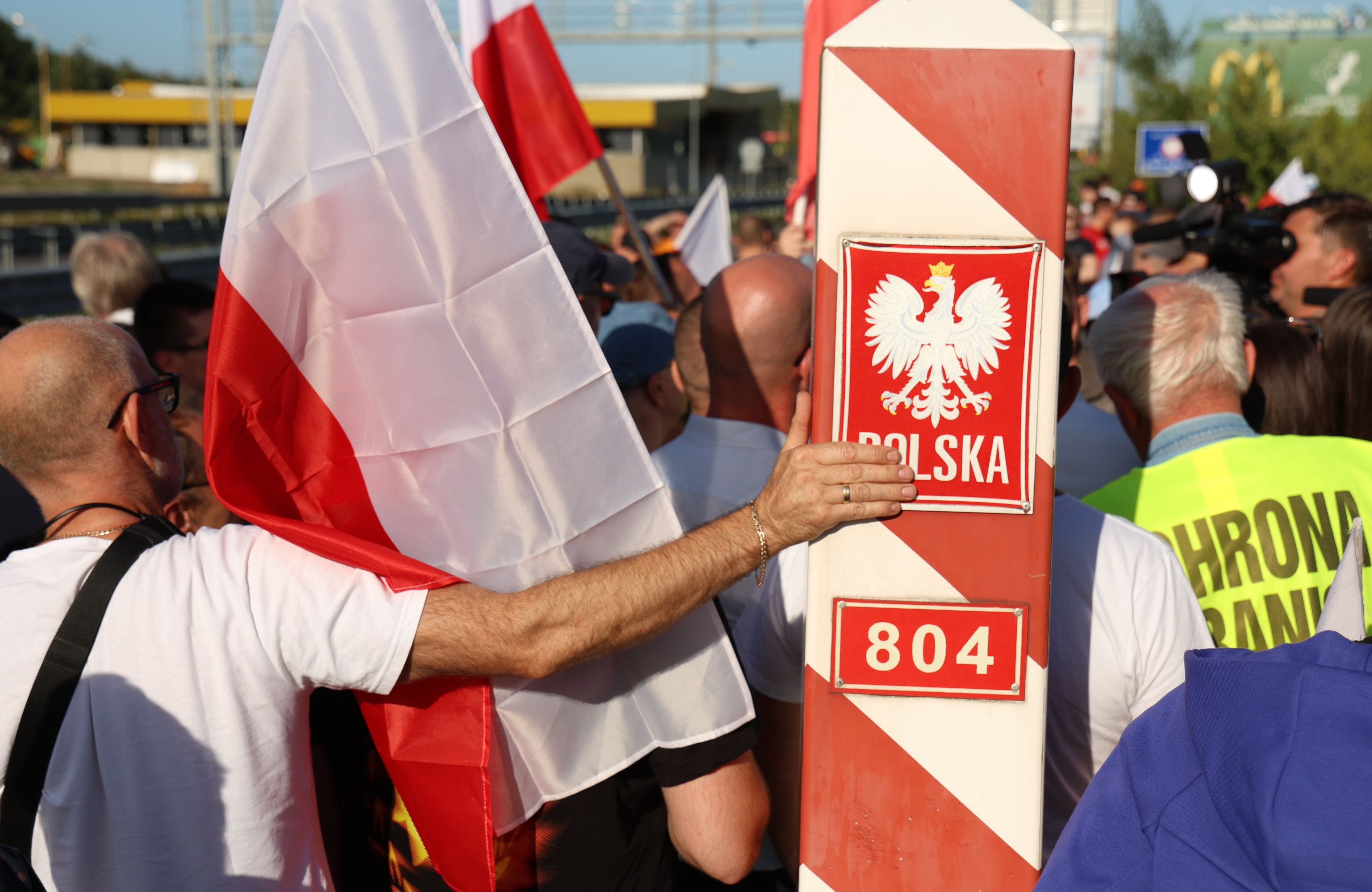 „Obywatelski patrol” na zachodniej granicy Polski, Lubieszyn, 30.06.2025 r.