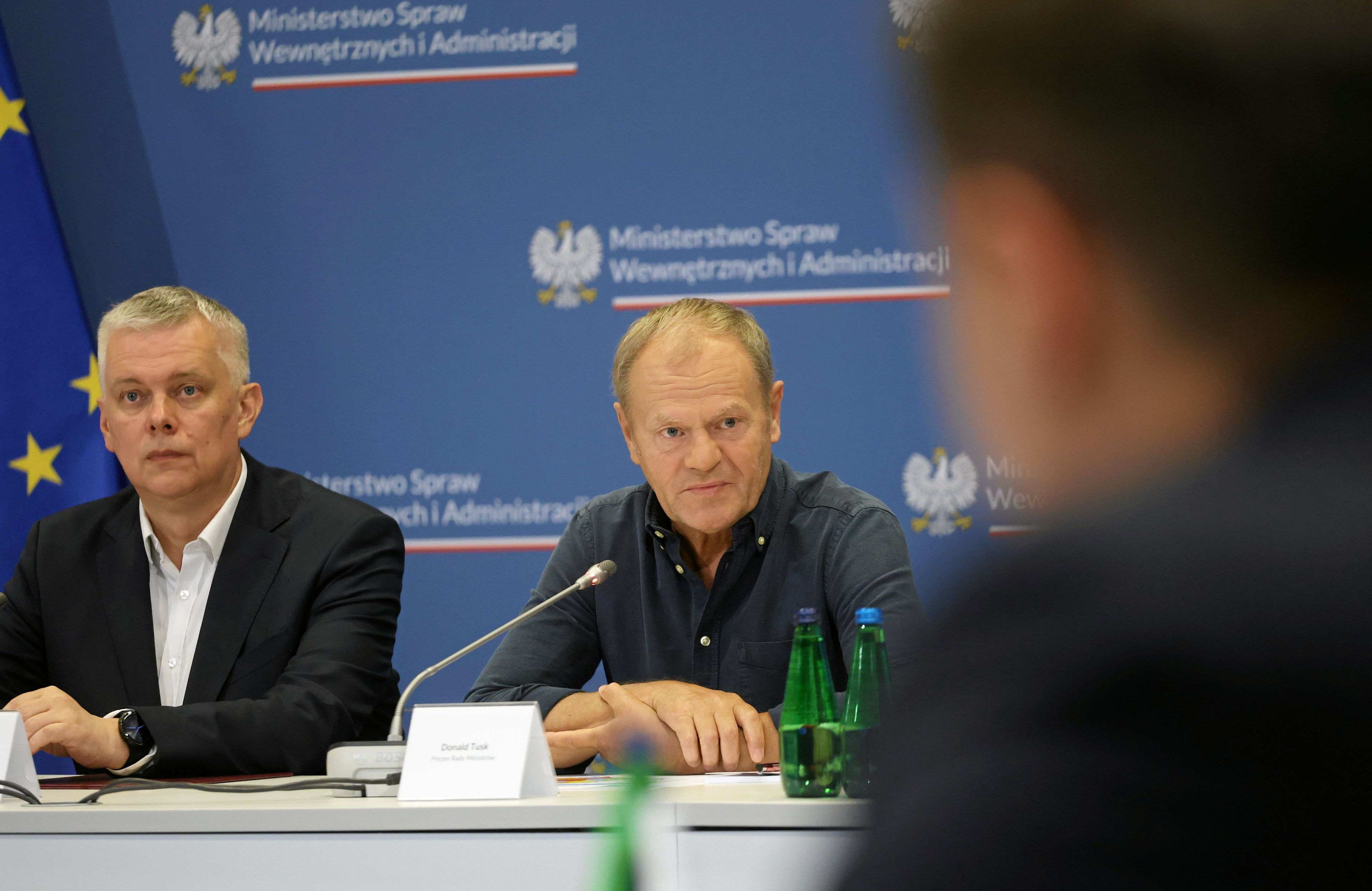 Udzial premiera Donalda Tuska w sztabie kryzysowym