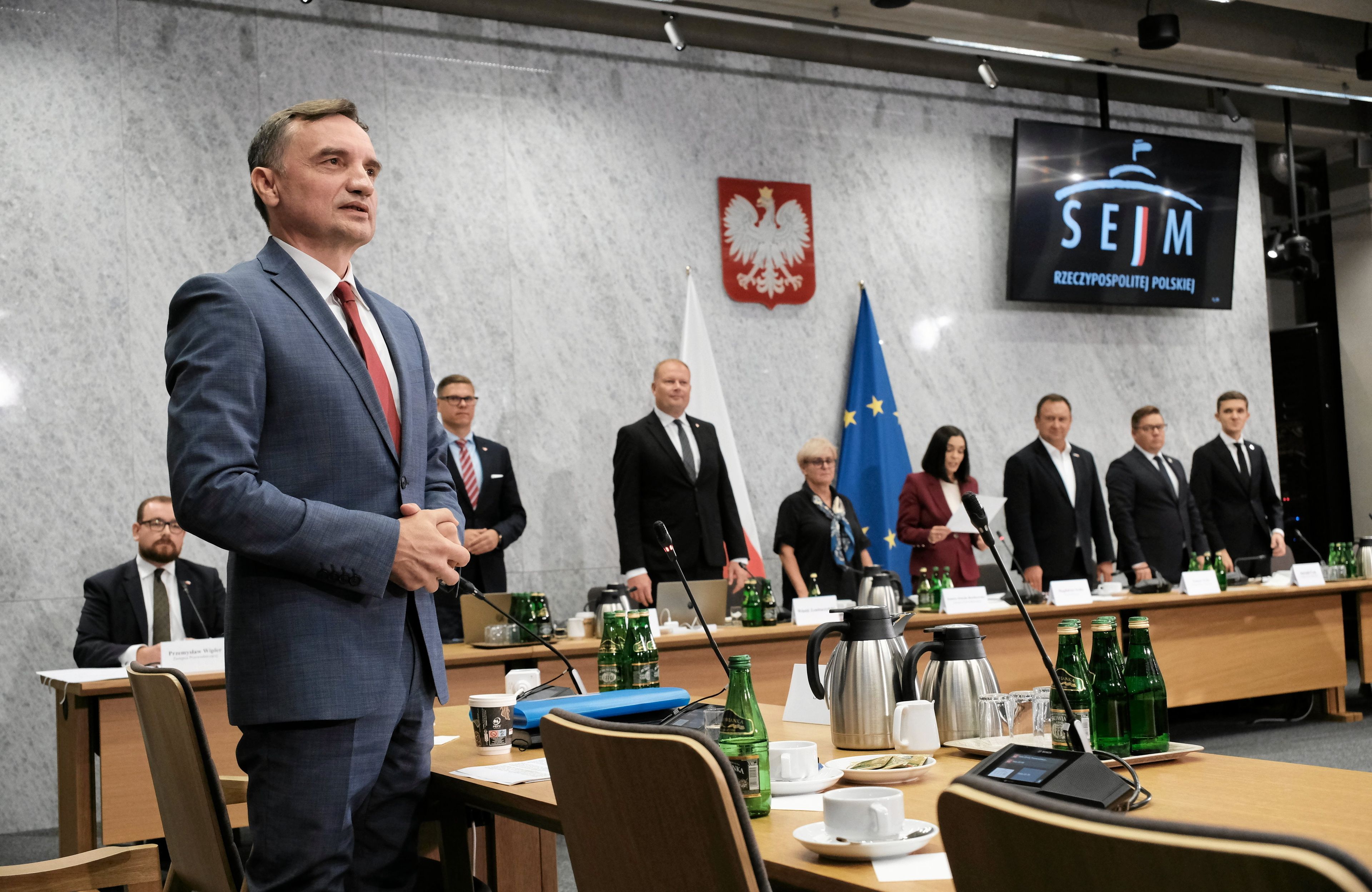Komisja sledcza ds. inwigilacji systemem Pegasus – przesluchanie Zbigniewa Ziobry