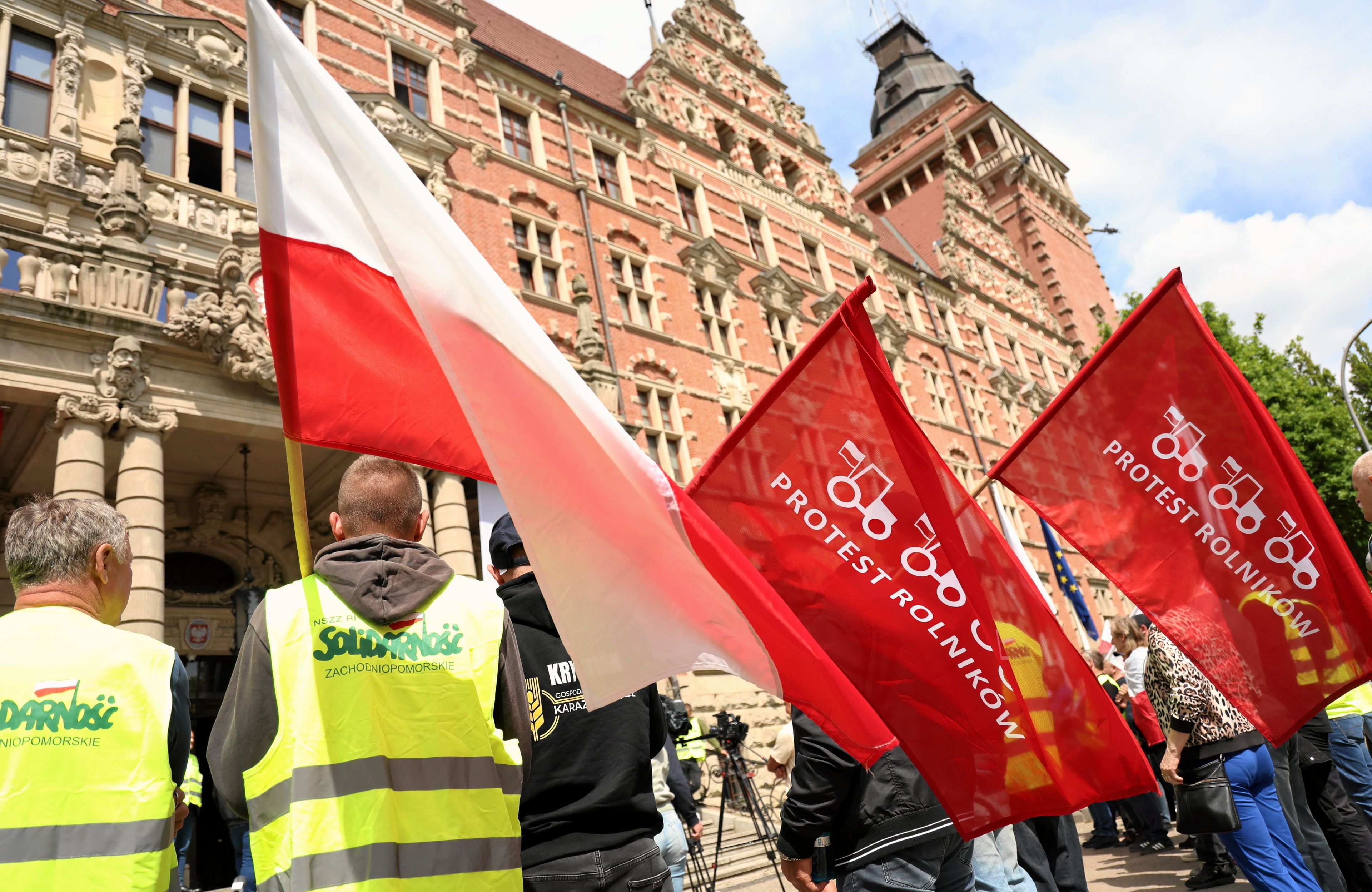 Protest rolników w Szczecinie, 14.05.2025 r.