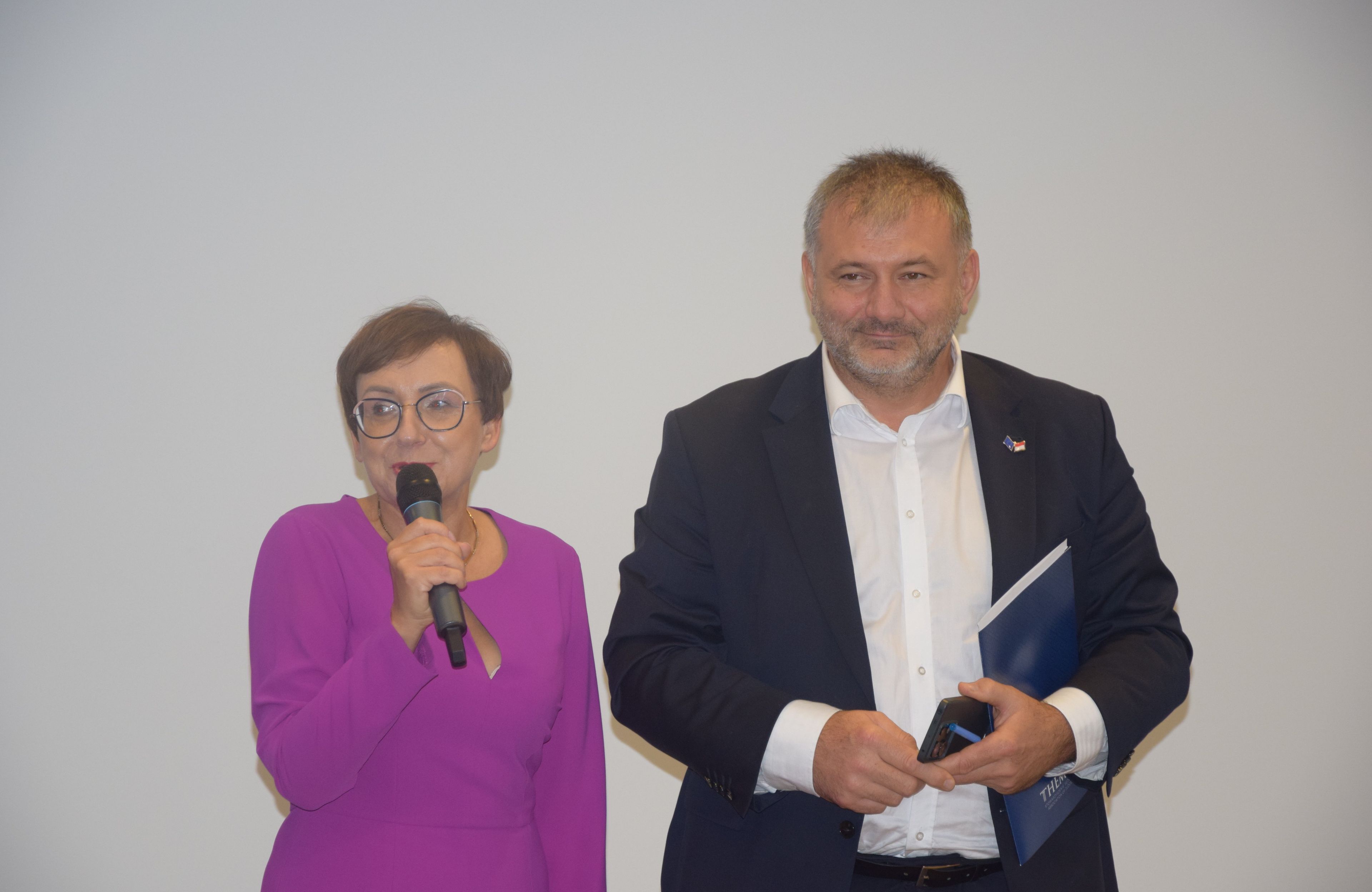 Waldemar Żurek i Anna Korwin-Piotrowska
