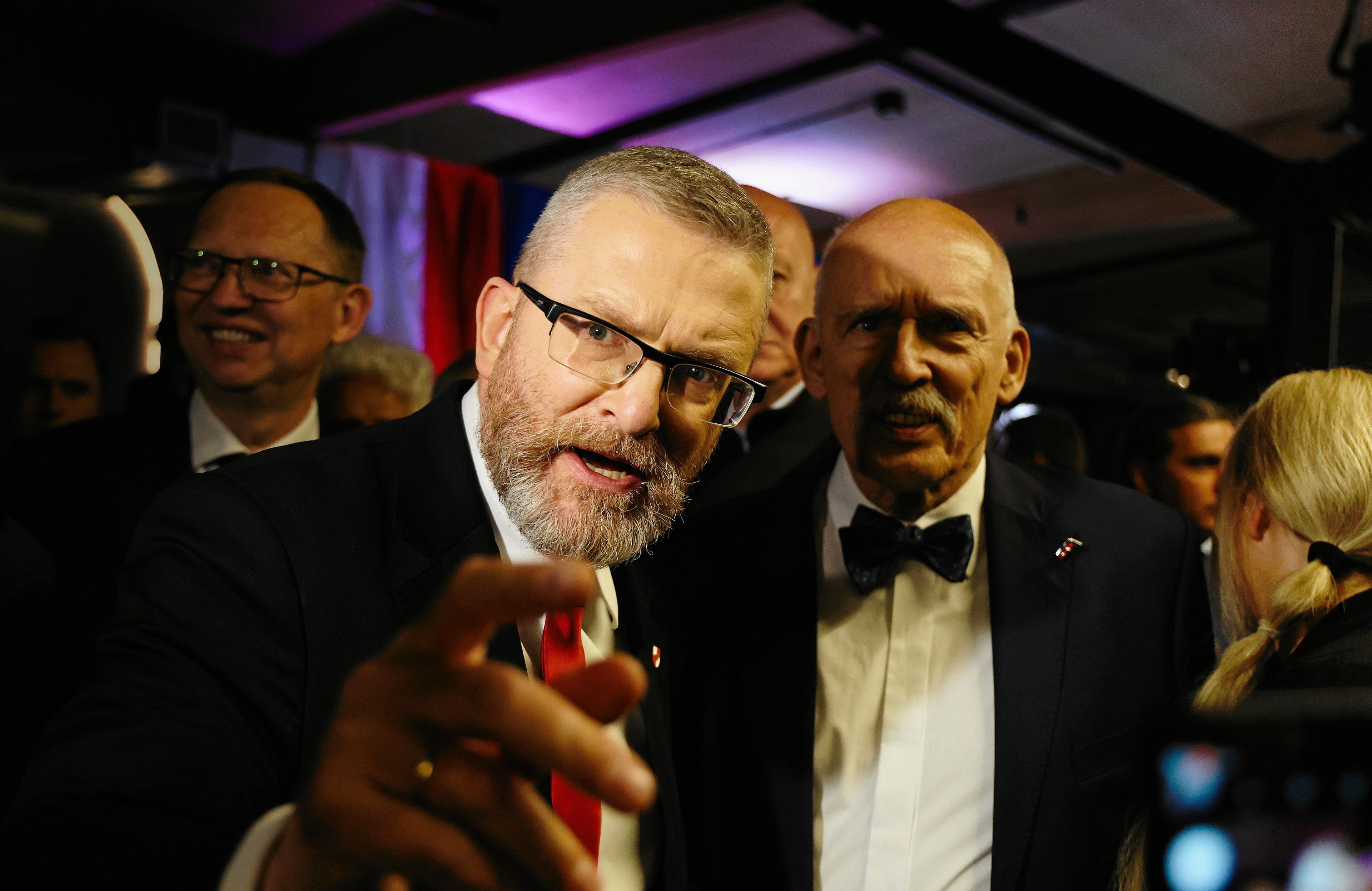Grzegorz Braun i Janusz Korwin-Mikke