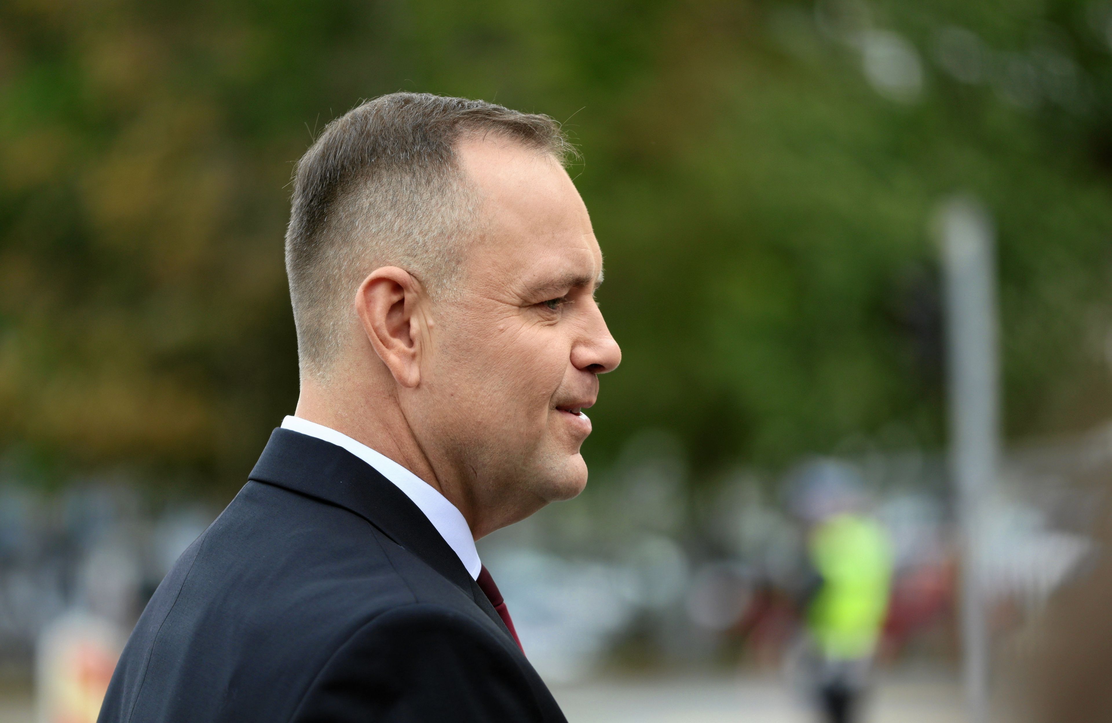 Karol Nawrocki na obchodach rocznicy napaści ZSRR na Polskę, 17 września 2025 r.