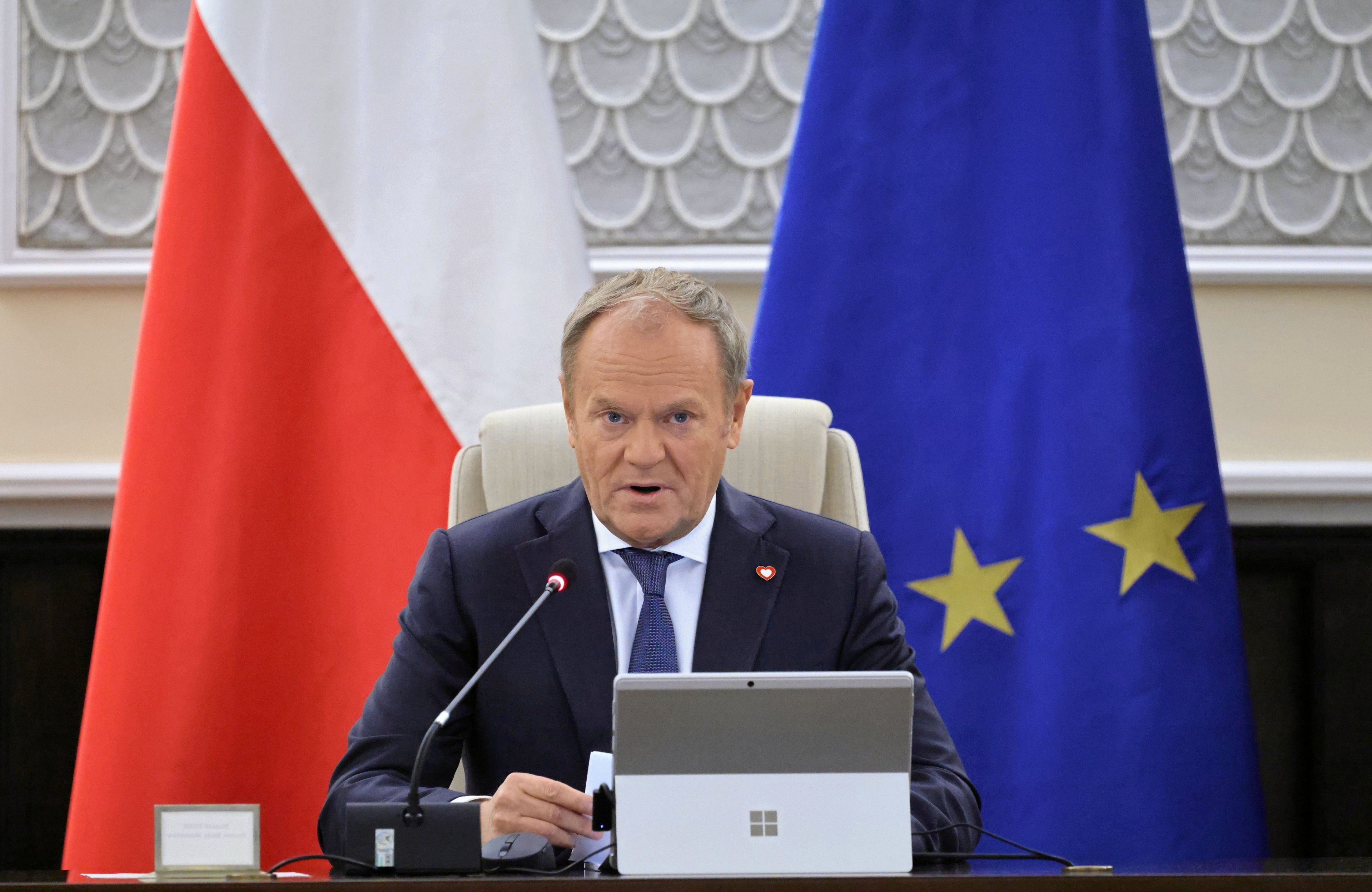 Donald Tusk posiedzenie rzadu
