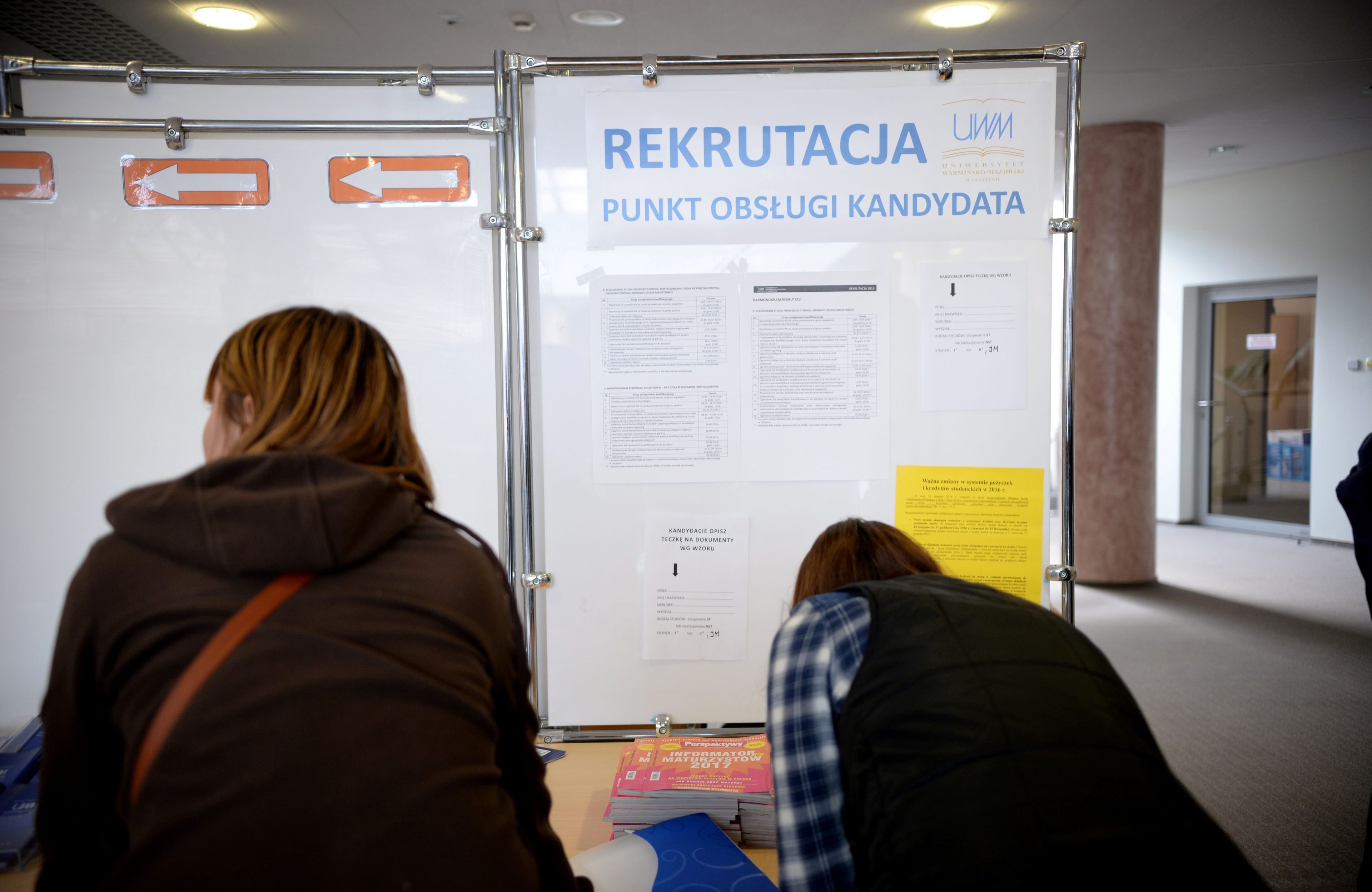 Rekrutacja na UWM w Olsztynie