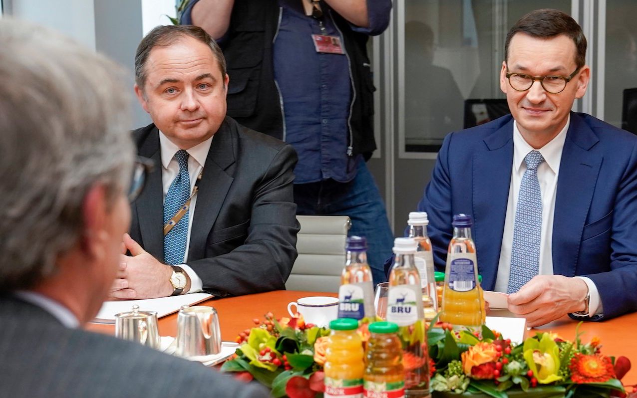 David SASSOLI, EP President meets with Mateusz MORAWIECKI, Polish Prime Minister