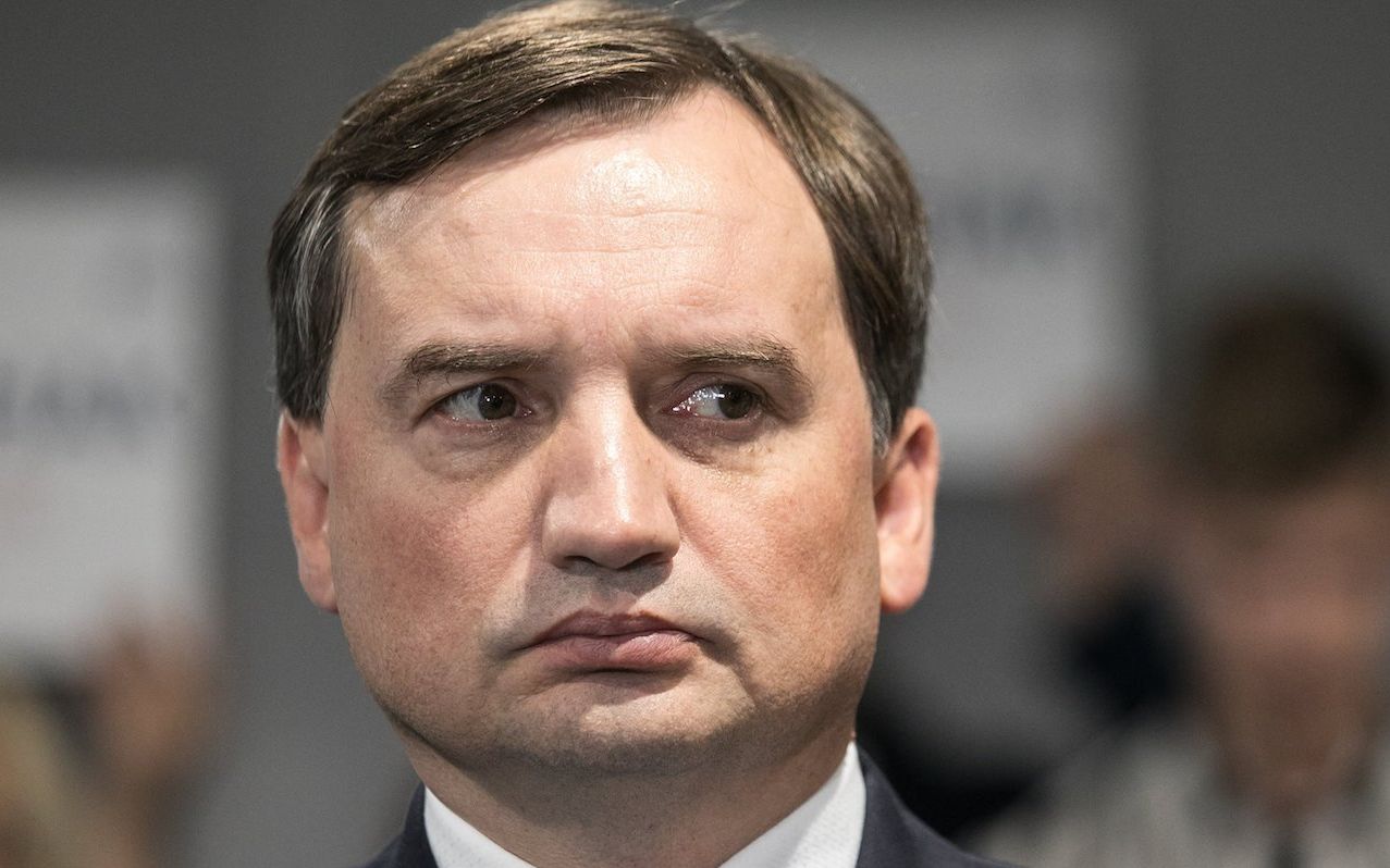 19.09.2019 Lublin . Minister sprawiedliwosci i prokurator generalny Zbigniew Ziobro podczas przedwyborczej konferencji prasowej .
Fot. Jakub Orzechowski / Agencja Gazeta
