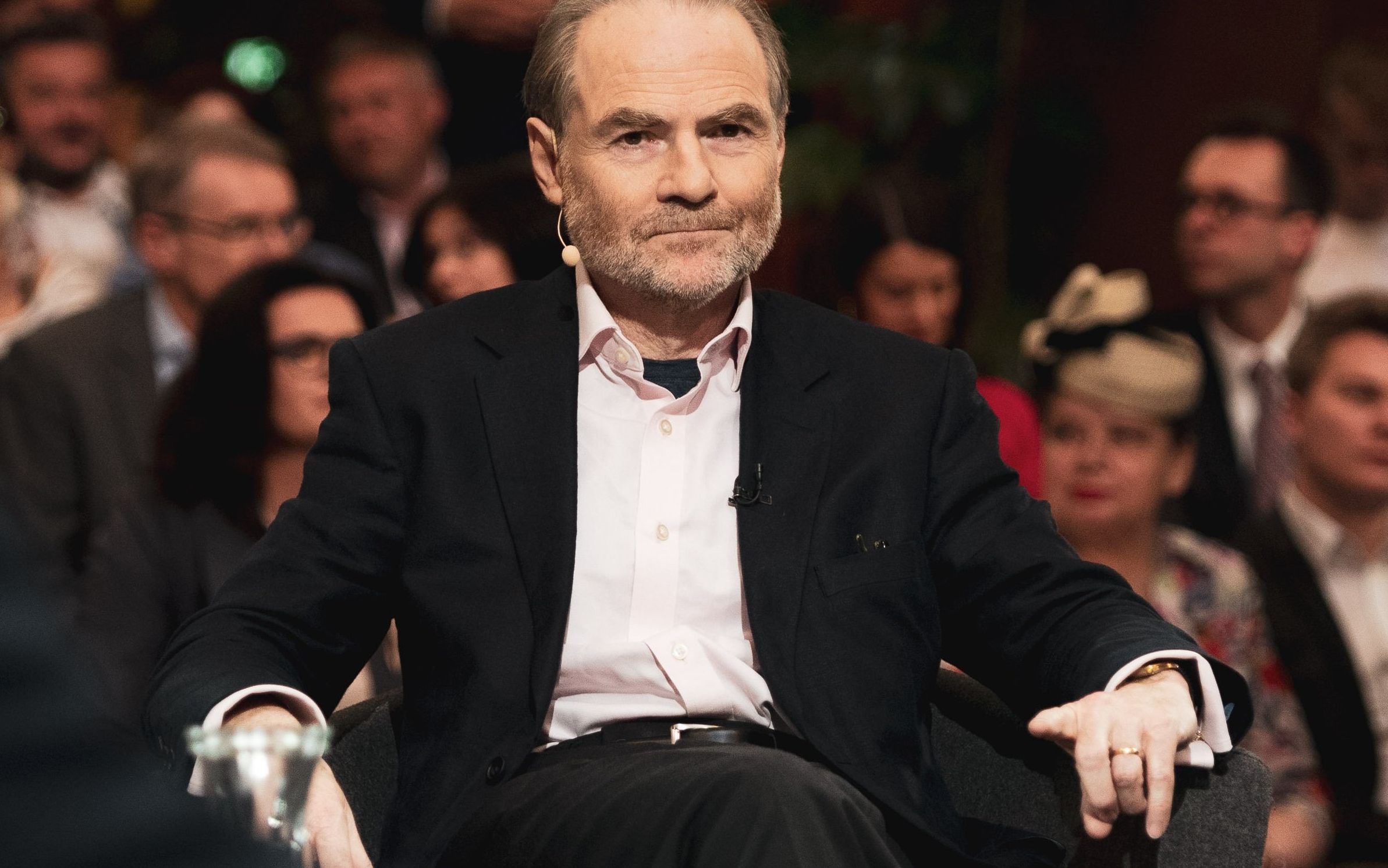 02.06.2019 Gdansk , Pl. Solidarnosci 1 . Europejskie Centrum Solidarnosci. Ogrod zimowy . Debata o wolnosci w ECS z udzialem Stefana Chwina , Ewy Letowskiej , Michala Rusinka i Timothego Asha . Nz Timothy Ash
Fot. Martyna Niecko / Agencja Gazeta