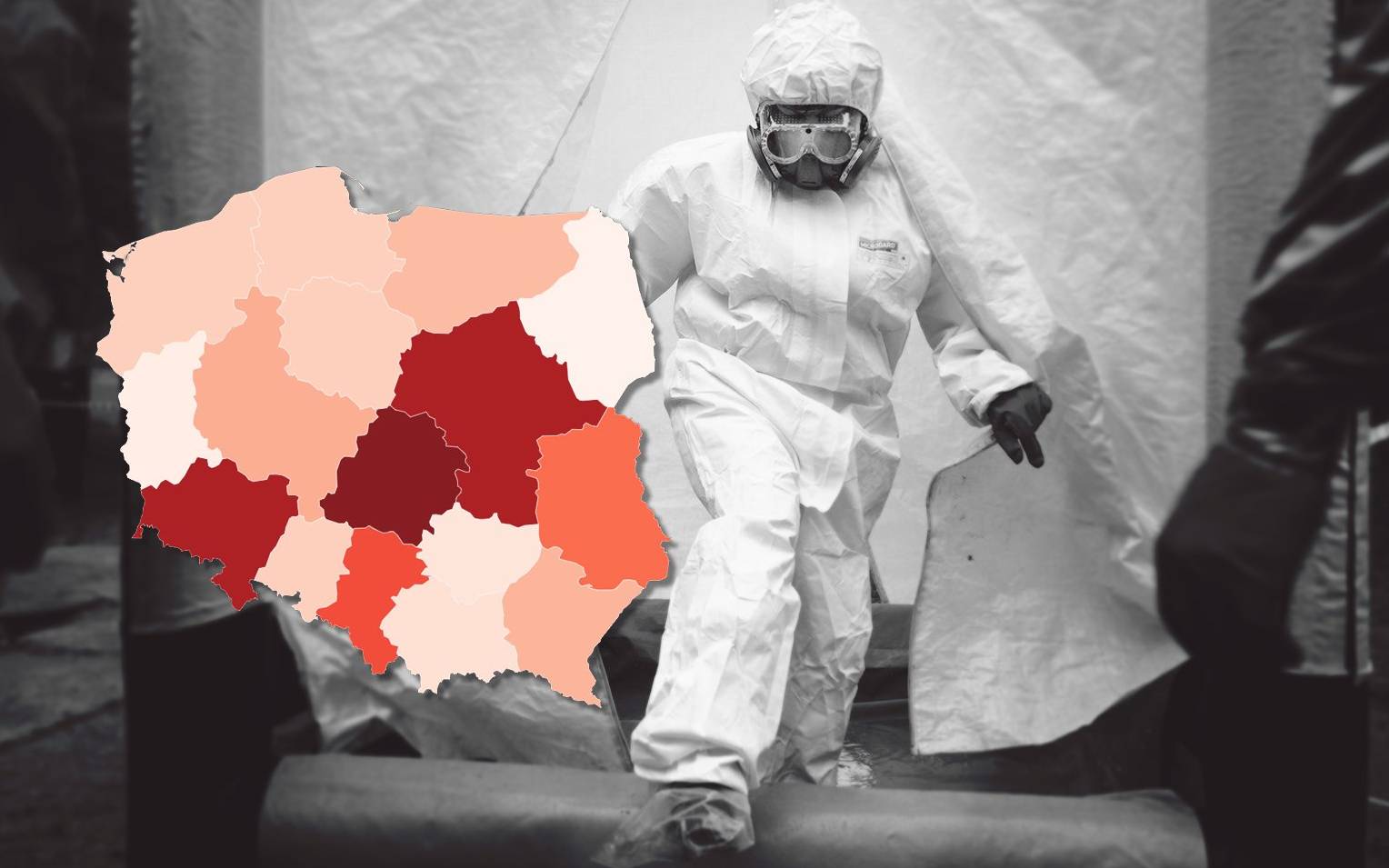 Grafika do artykułu Pandemia podnosi łeb w Europie. W Polsce zakażenia w szpitalach [mapy, wykresy, komplet informacji]