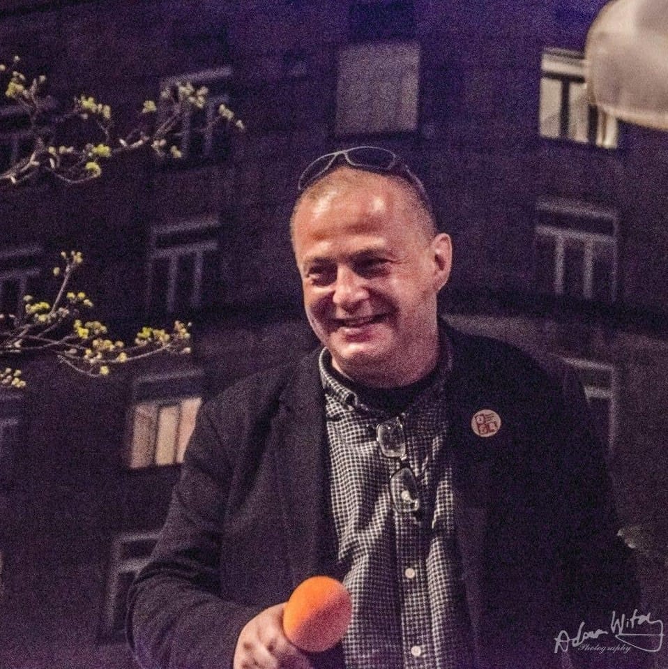 Na zdjęciu Kajetan Wróblewski