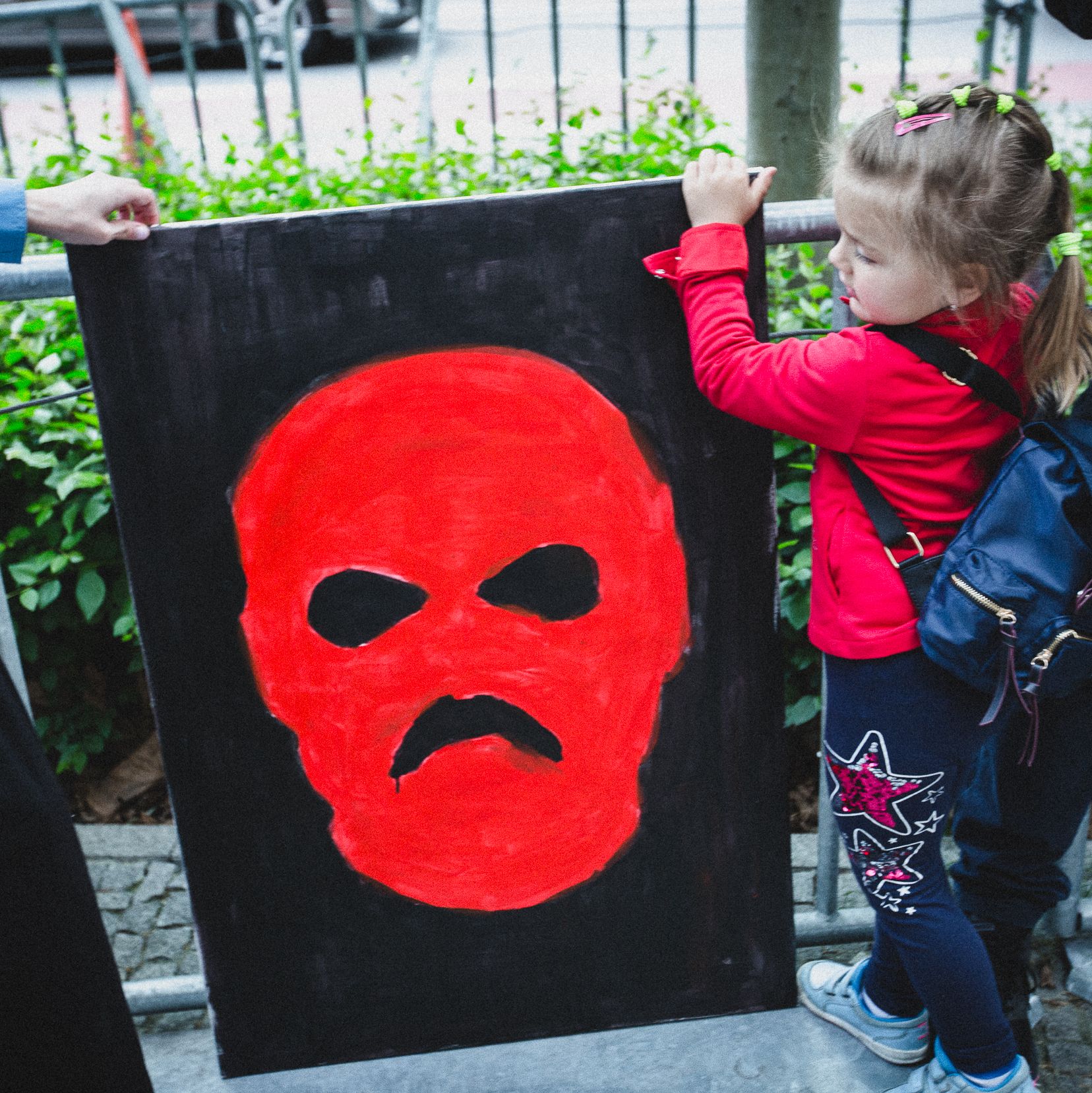 Warszawa, 02.06.2021. Protest solidarnościowy z represjonowanymi  Białorusinkami i Białorusinami