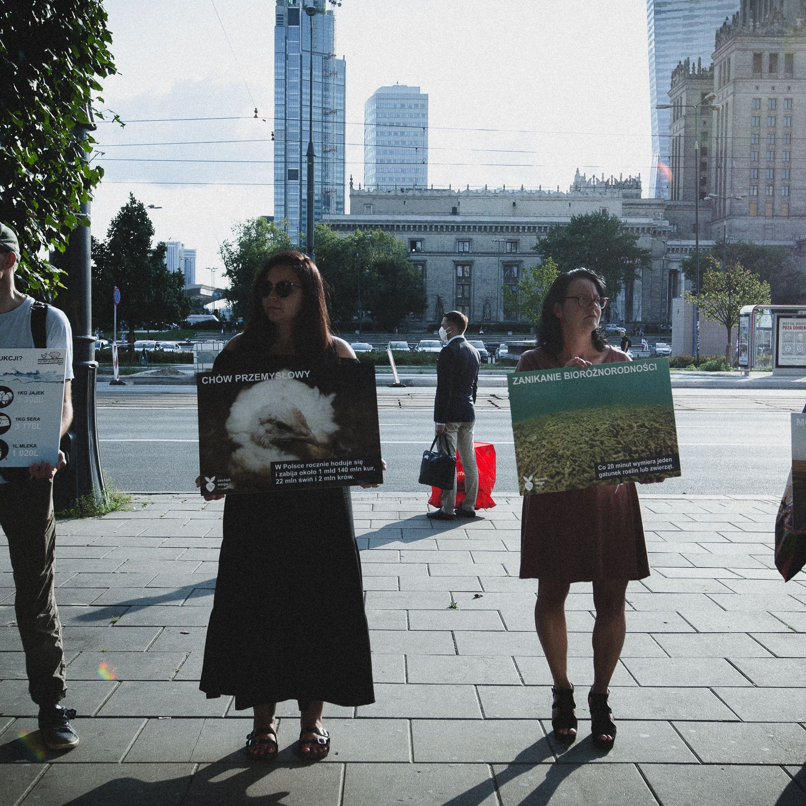 Warszawa, 21.07.2021. Wege dla klimatu – akcja Fundacji Viva!
