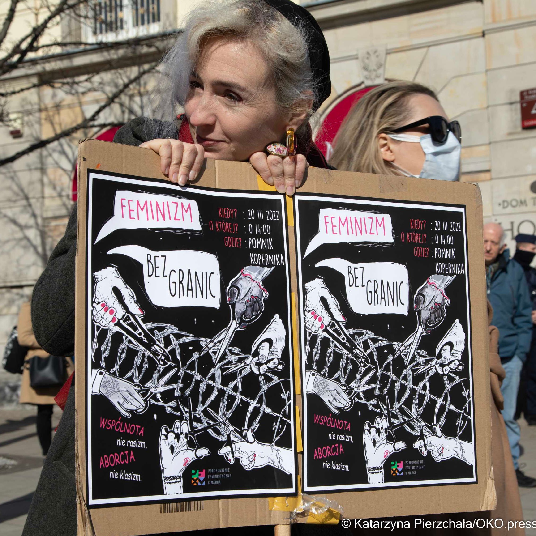 Feminizm bez granic. Warszawska Manifa 2022