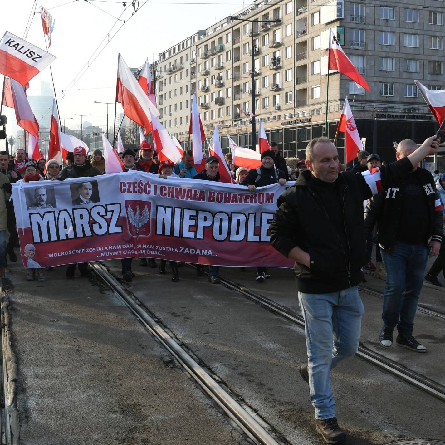 11.11.2021. Marsz niepodległości w Warszawie