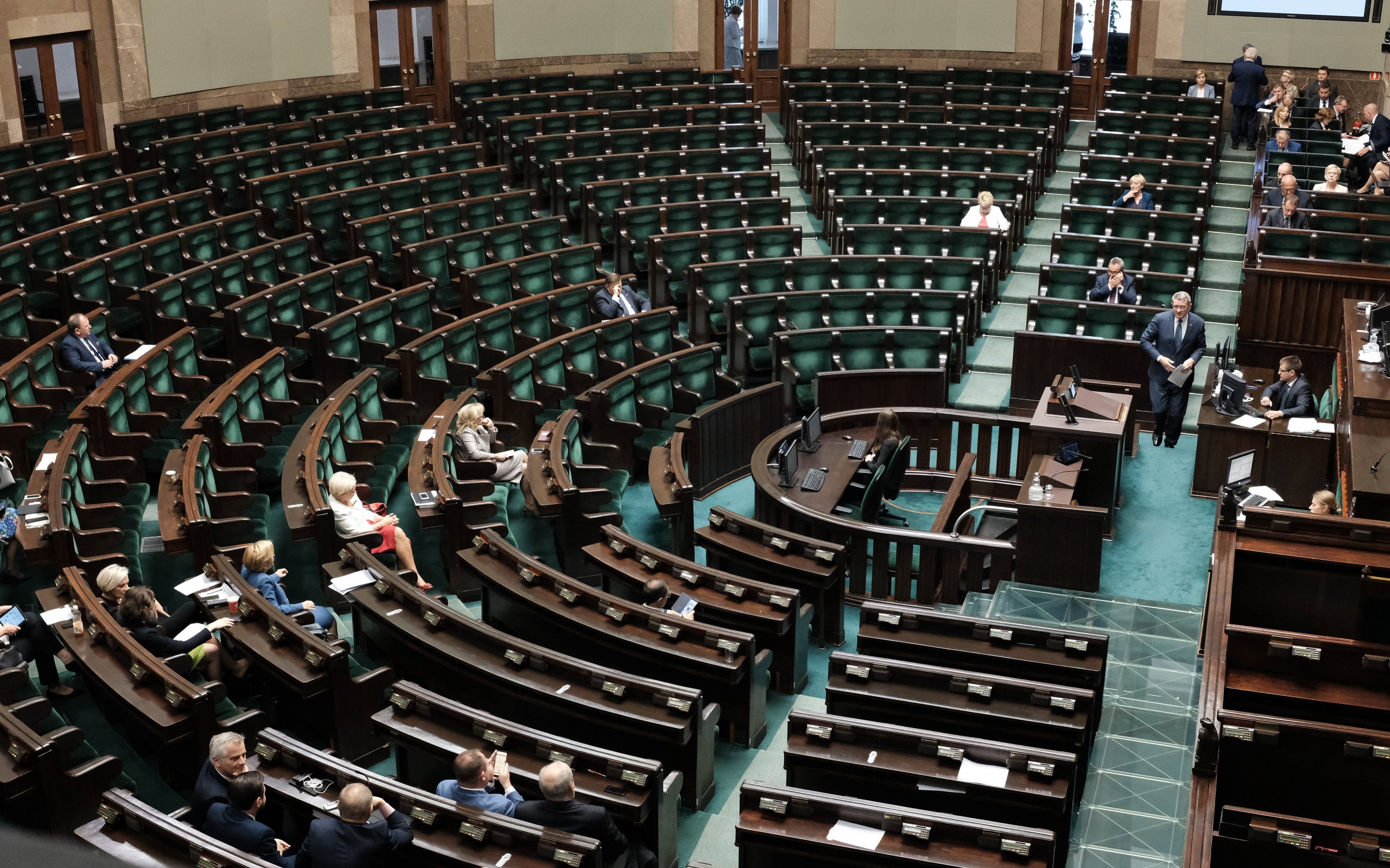 18.07.2019 Warszawa , ulica Wiejska . 84 posiedzenie Sejmu .
Fot. Slawomir Kaminski / Agencja Gazeta