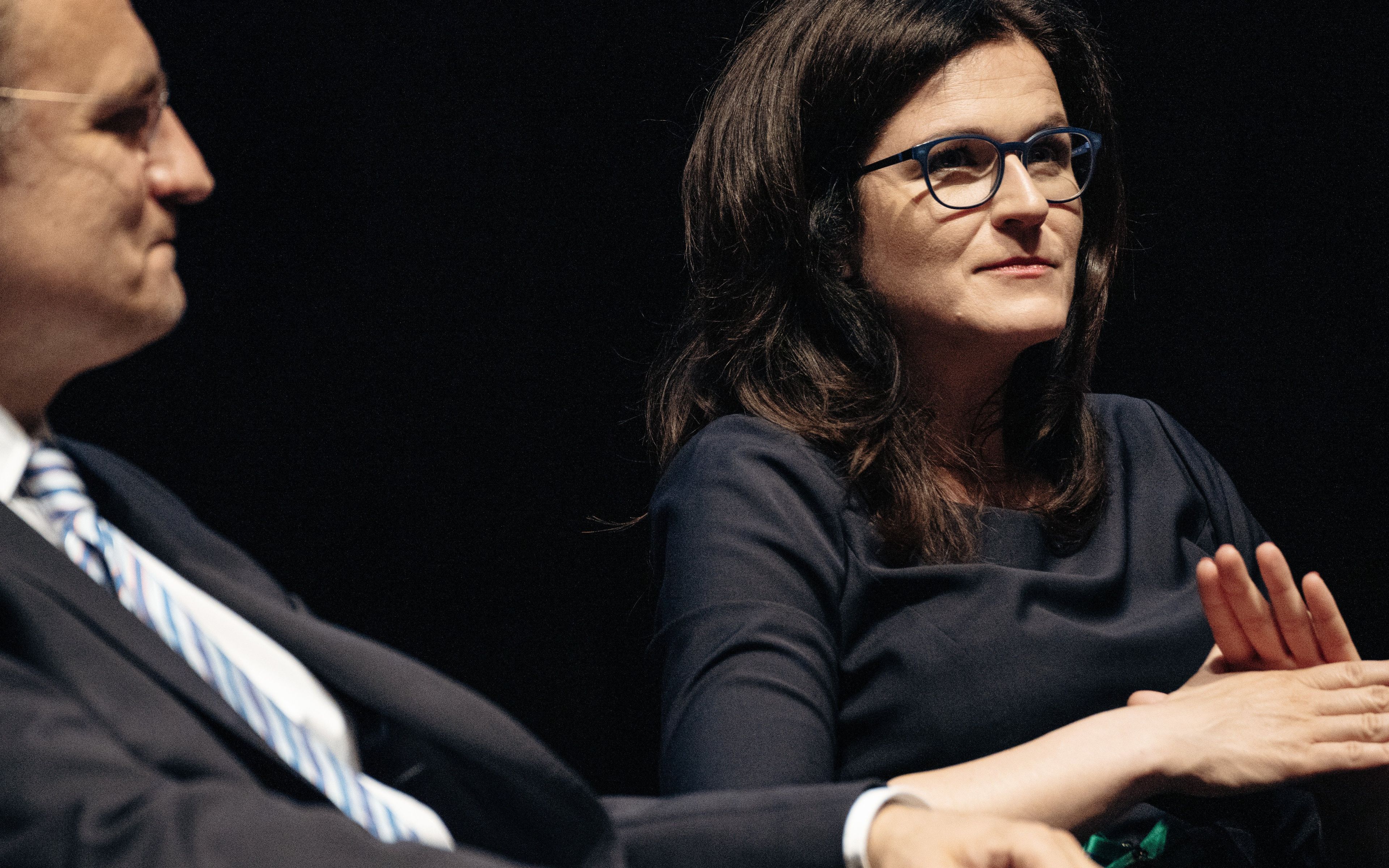 03.06.2019 Gdansk . Europejskie Centrum Solidarnosci . Aleksandra Dulkiewicz podczas debaty - Samorzadowa Europa - Pamieci Pawla Adamowicza .
Fot. Bartosz Banka / Agencja Gazeta