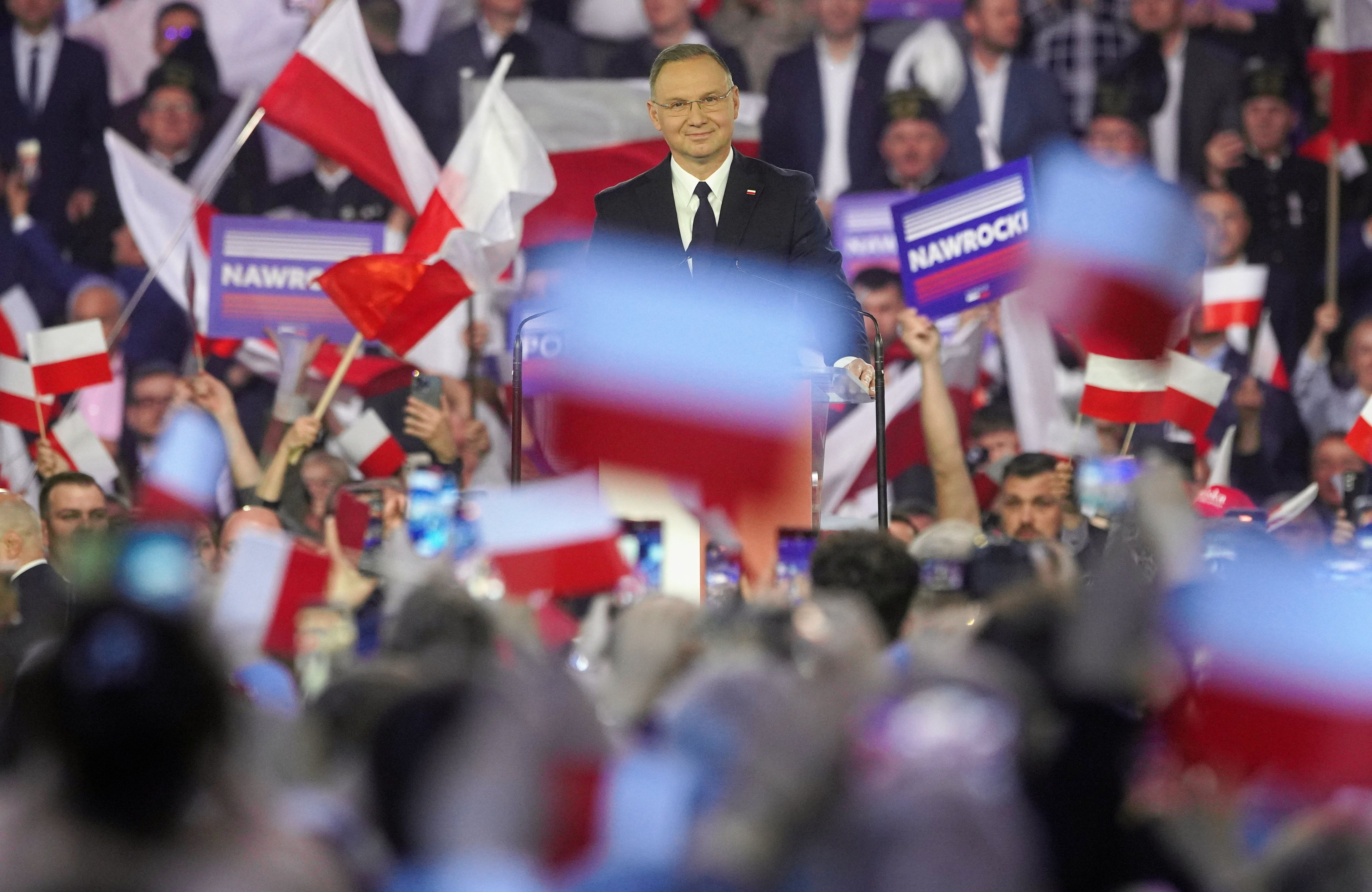 Konwencja wyborcza Karola Nawrockiego w Lodzi