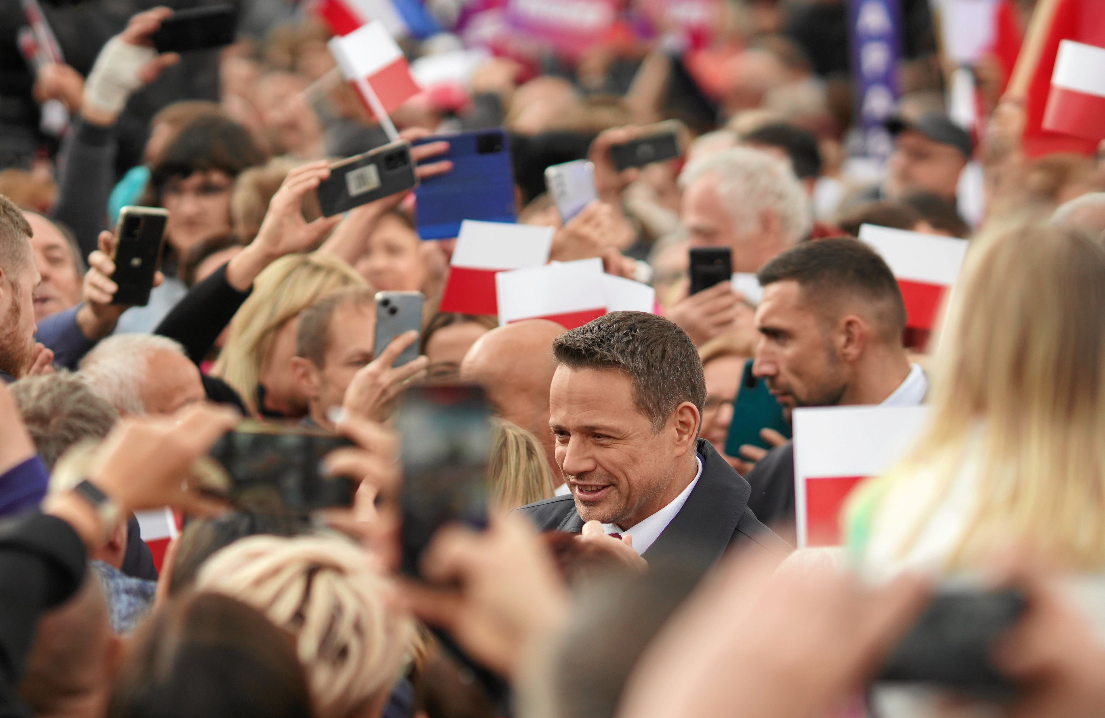 Rafał Trzaskowski w Pabianicach