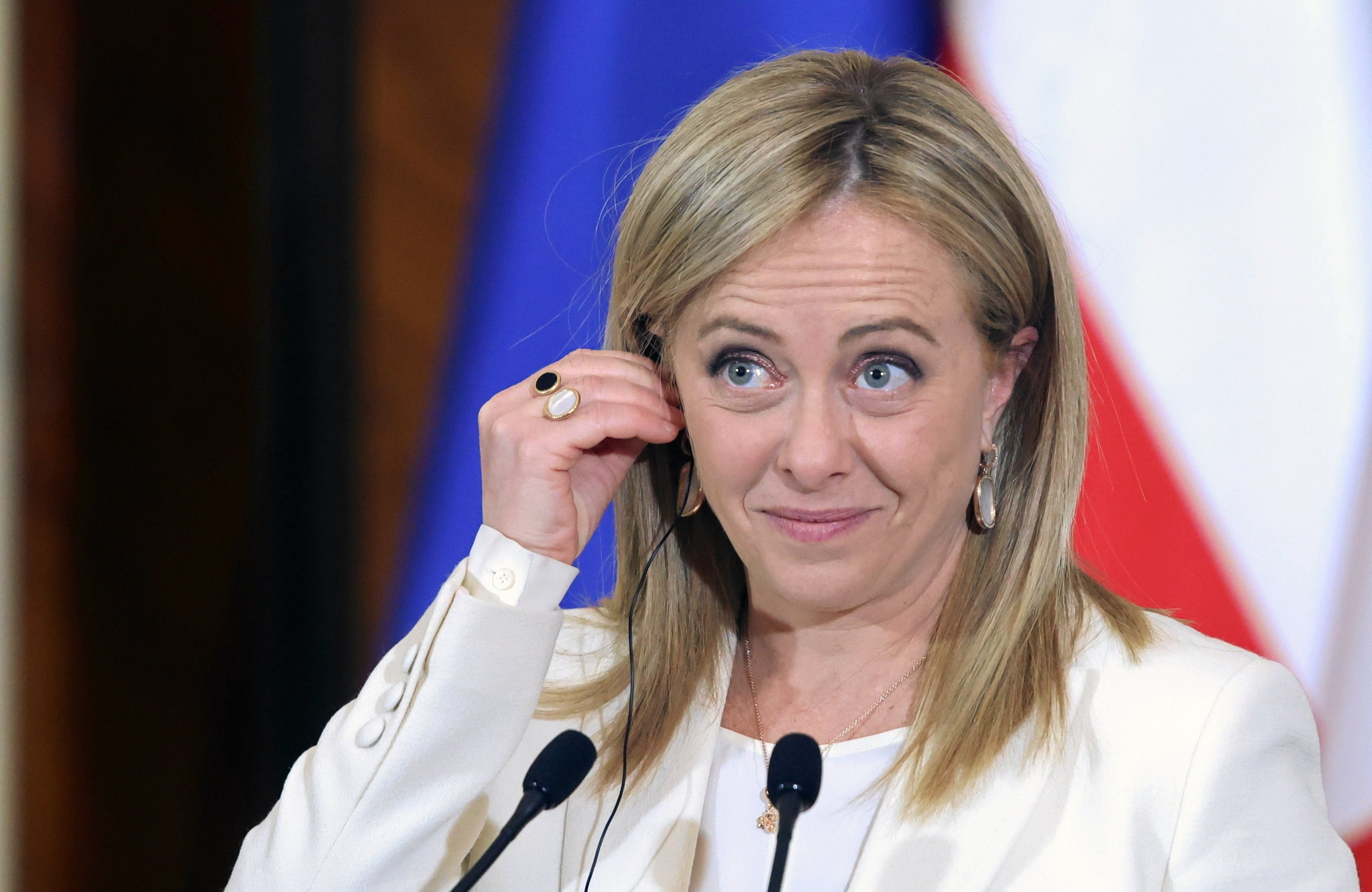 Spotkanie premierki Wloch Giorgii Meloni z premierem Mateuszem Morawieckim
