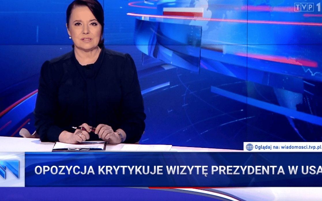 Grafika do artykułu Nuda z Dudą, czyli propaganda „Wiadomości” TVP. Kolejny ekspert z kapelusza