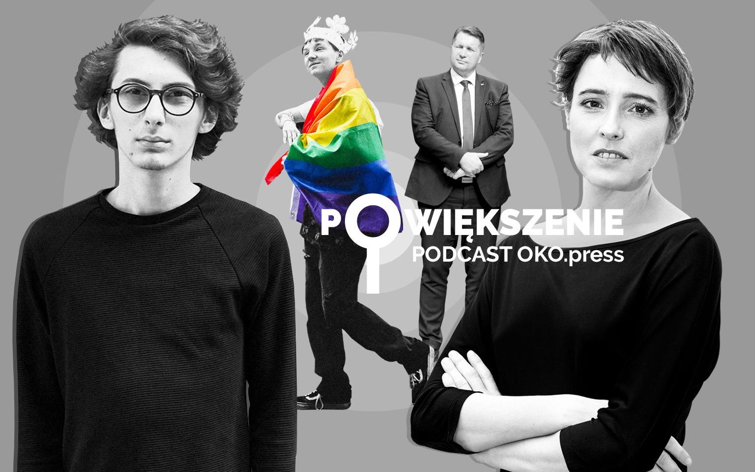 Grafika do artykułu Tęczę widać, ale aktywność spadła. Czy minister Czarnek wystraszył uczniów i uczennice LGBTQ?
