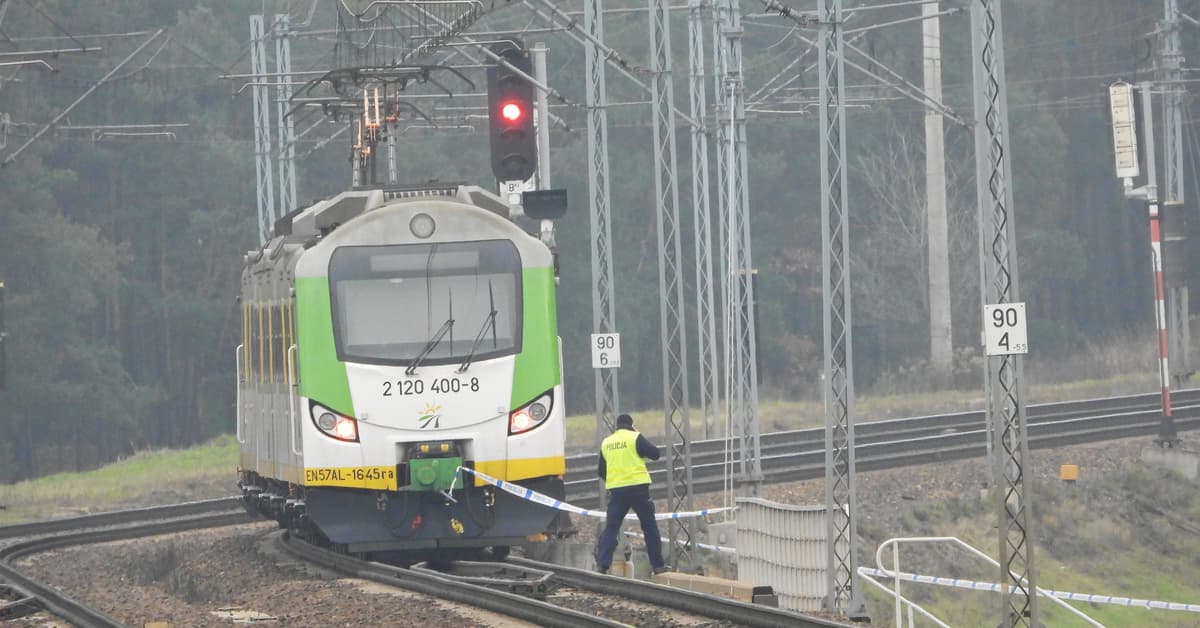 Zarzuty dla Volodymyra B. za pomoc w dywersji na torach kolejowych w okolicy Garwolina