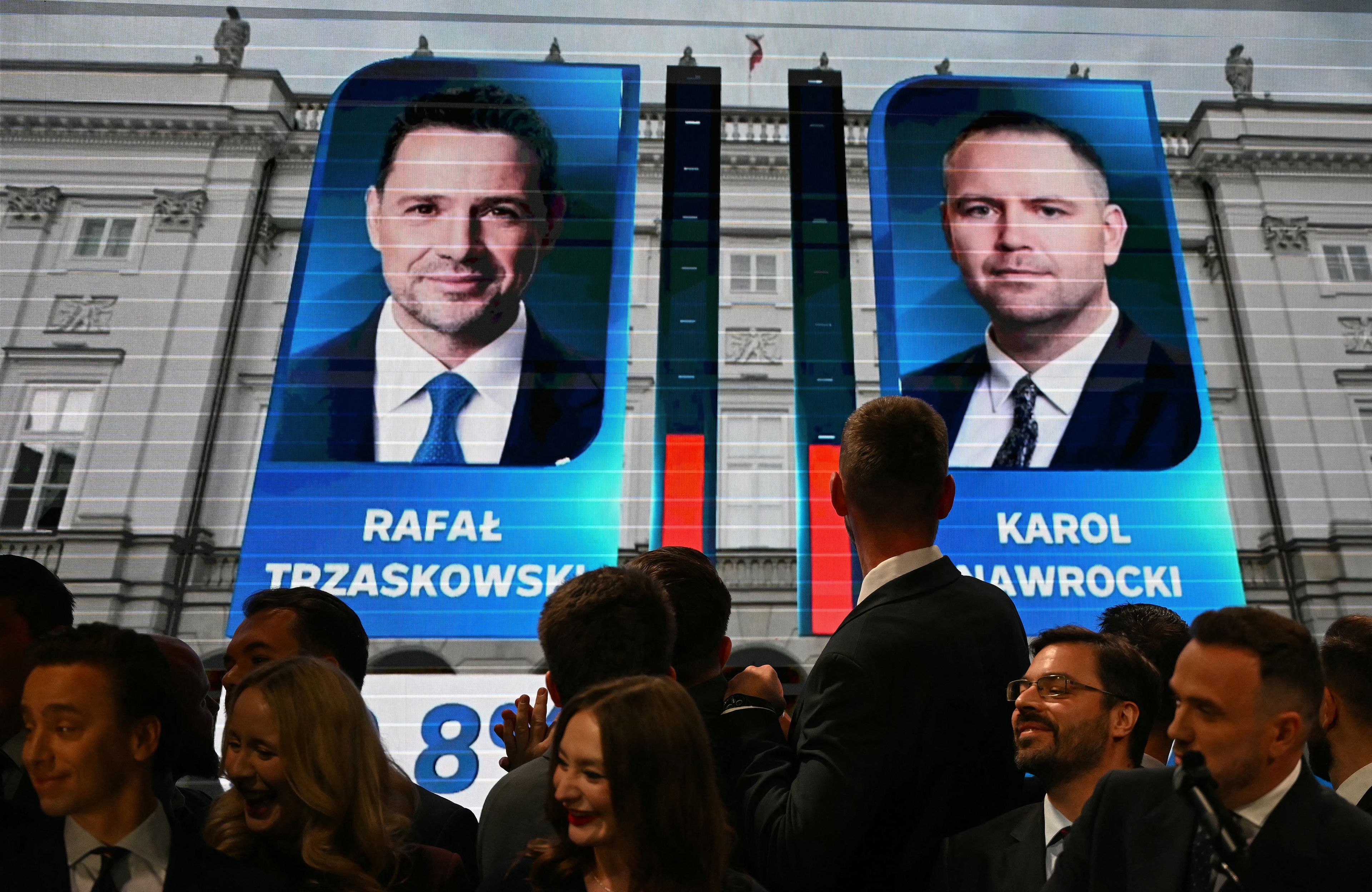 Rafał Trzaskowski i Karol Nawrocki