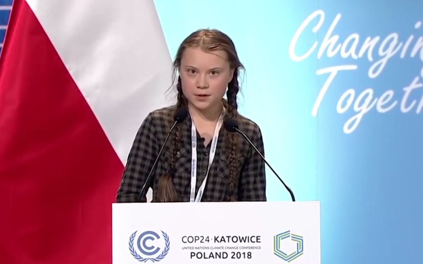 Grafika do artykułu "Chcę, żebyście panikowali". Greta Thunberg człowiekiem roku "Timesa"