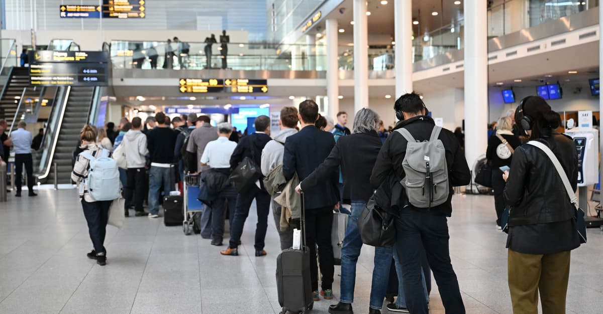 Drony nad lotniskiem w Danii